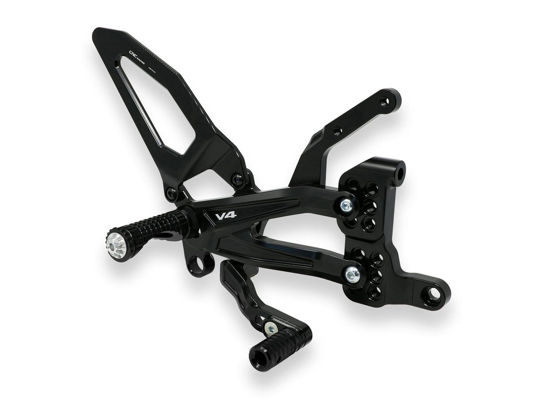 PE406 - CNC RACING Ducati Panigale V4 (2018+) Adjustable Rearset "RPS" – Accessories in the Factory Racing Motorcycle Aftermarket Accessories and Parts Online Shop