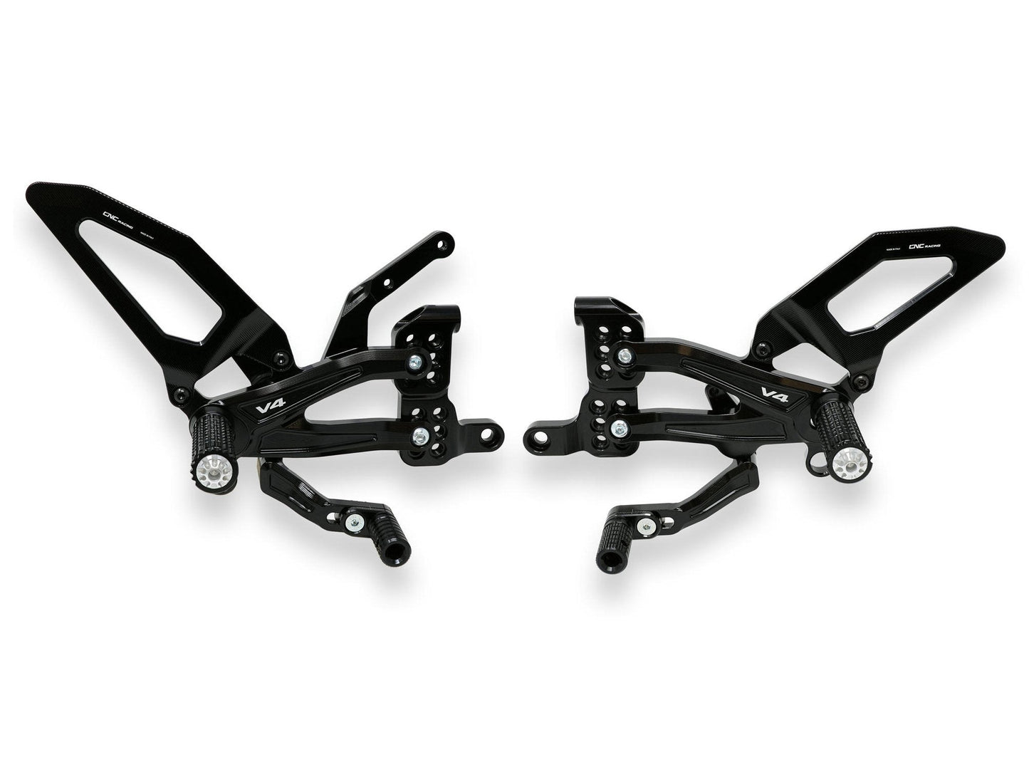 PE407 - CNC RACING Ducati Panigale V4 (18/24) Adjustable Rearset "Easy" – Accessories in the Factory Racing Motorcycle Aftermarket Accessories and Parts Online Shop