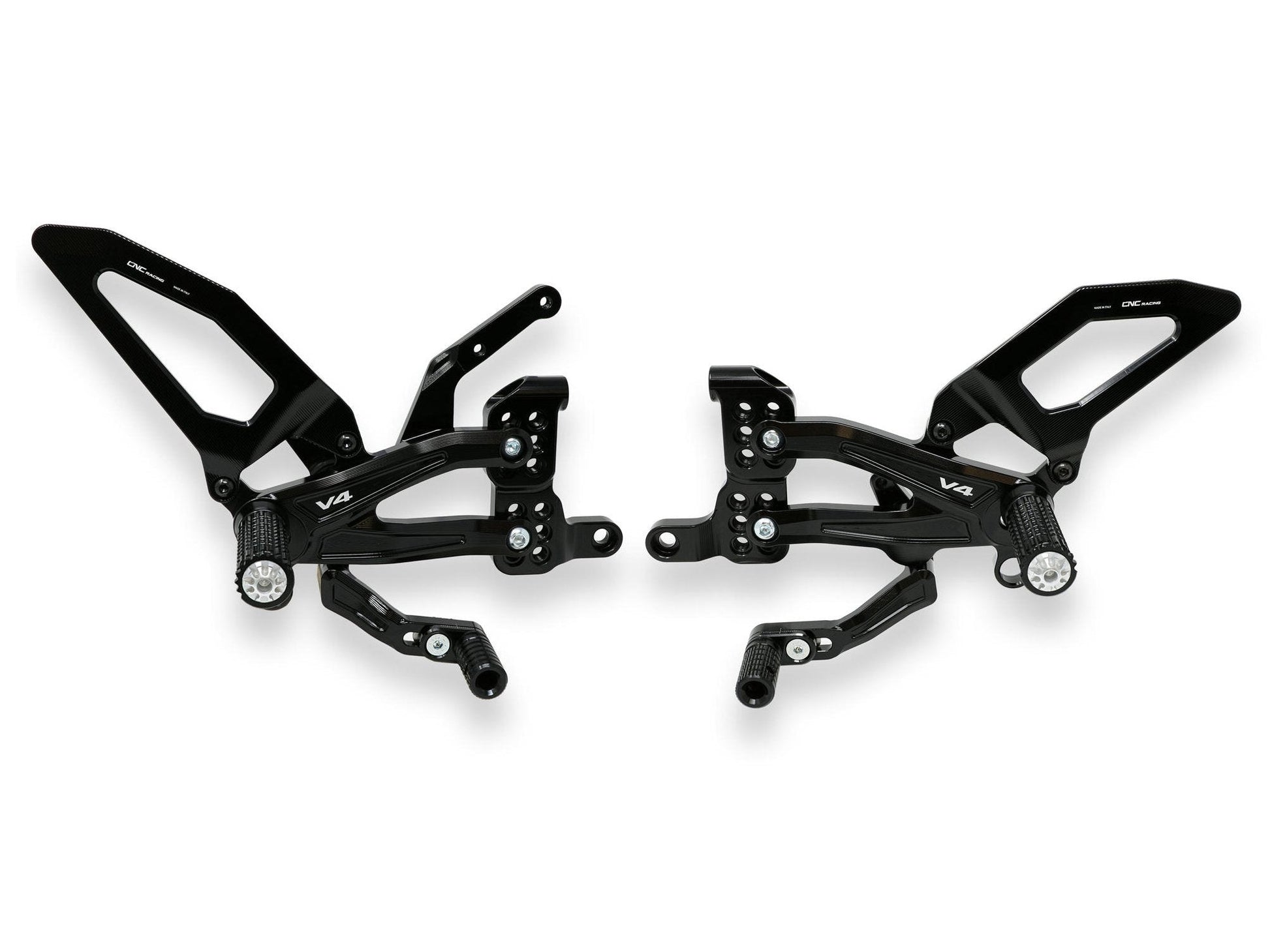 PE407 - CNC RACING Ducati Panigale V4 (18/24) Adjustable Rearset "Easy" – Accessories in the Factory Racing Motorcycle Aftermarket Accessories and Parts Online Shop
