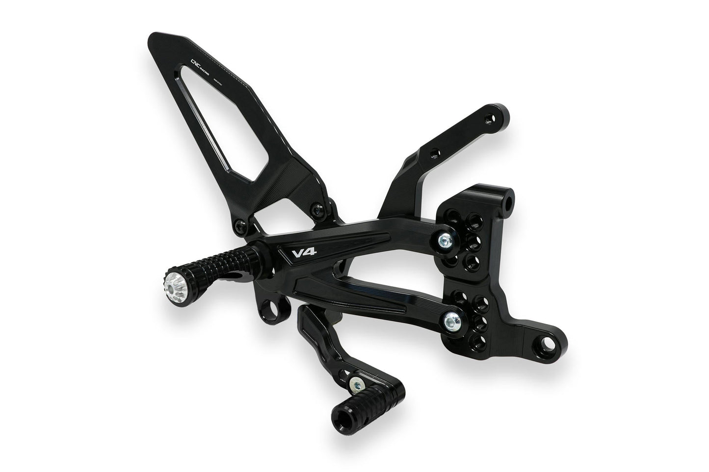 PE406 - CNC RACING Ducati Panigale V4 (2018+) Adjustable Rearset "RPS" – Accessories in the Factory Racing Motorcycle Aftermarket Accessories and Parts Online Shop