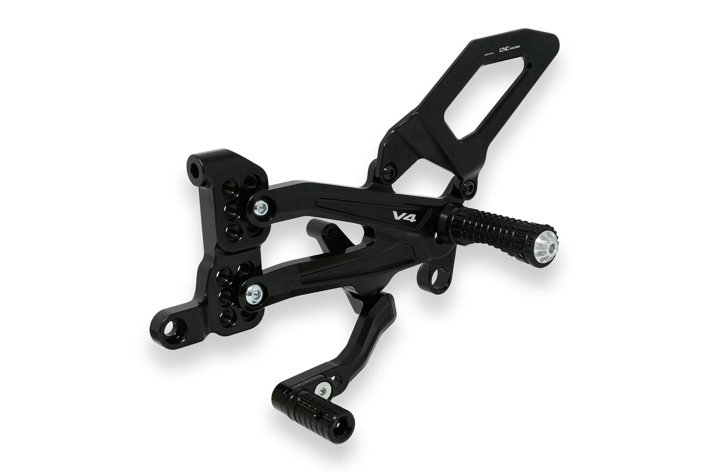 PE406 - CNC RACING Ducati Panigale V4 (2018+) Adjustable Rearset "RPS" – Accessories in the Factory Racing Motorcycle Aftermarket Accessories and Parts Online Shop