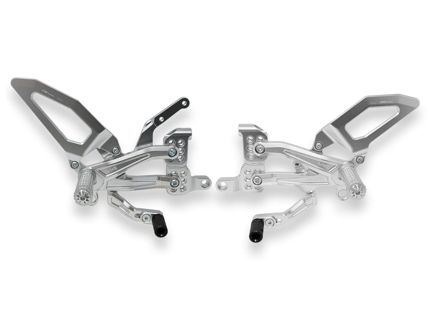 PE407 - CNC RACING Ducati Panigale V4 (18/24) Adjustable Rearset "Easy" – Accessories in the Factory Racing Motorcycle Aftermarket Accessories and Parts Online Shop