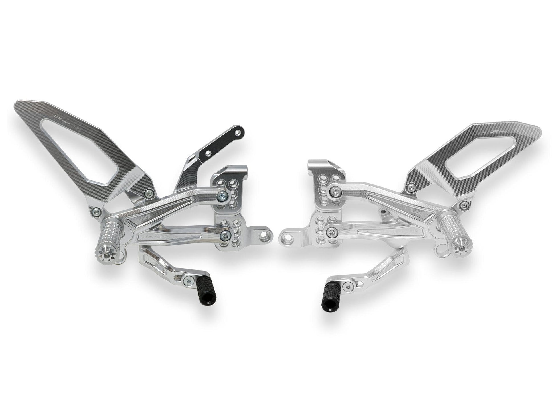 PE407 - CNC RACING Ducati Panigale V4 (18/24) Adjustable Rearset "Easy" – Accessories in the Factory Racing Motorcycle Aftermarket Accessories and Parts Online Shop