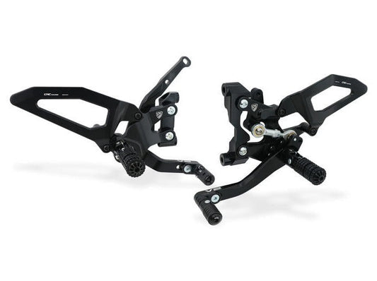 PE411 - CNC RACING Ducati Streetfighter V2 (2022+) Adjustable Rearset – Accessories in the Factory Racing Motorcycle Aftermarket Accessories and Parts Online Shop