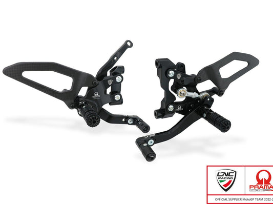 PE411PR - CNC RACING Ducati Streetfighter V2 (2022+) Adjustable Rearset (Pramac Racing Limited Edition) – Accessories in the Factory Racing Motorcycle Aftermarket Accessories and Parts Online Shop