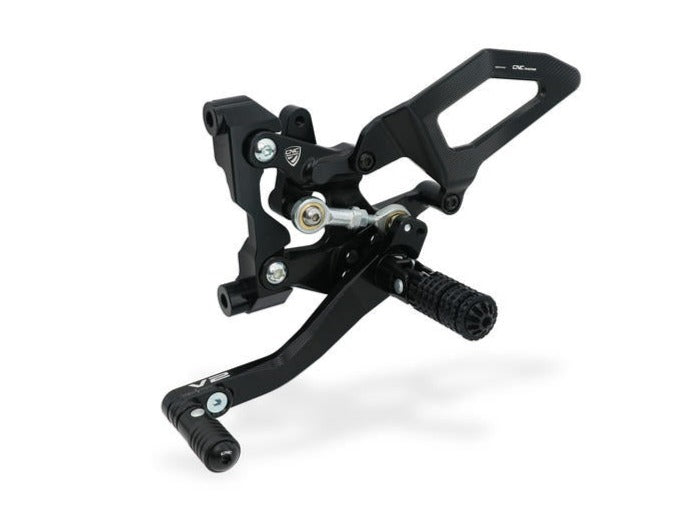 PE411 - CNC RACING Ducati Streetfighter V2 (2022+) Adjustable Rearset – Accessories in the Factory Racing Motorcycle Aftermarket Accessories and Parts Online Shop