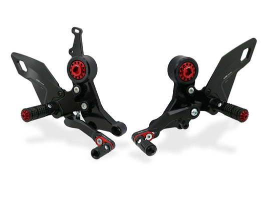 PE433 - CNC RACING Ducati Monster 950 / 937 (2021+) Adjustable Rearset – Accessories in the Factory Racing Motorcycle Aftermarket Accessories and Parts Online Shop