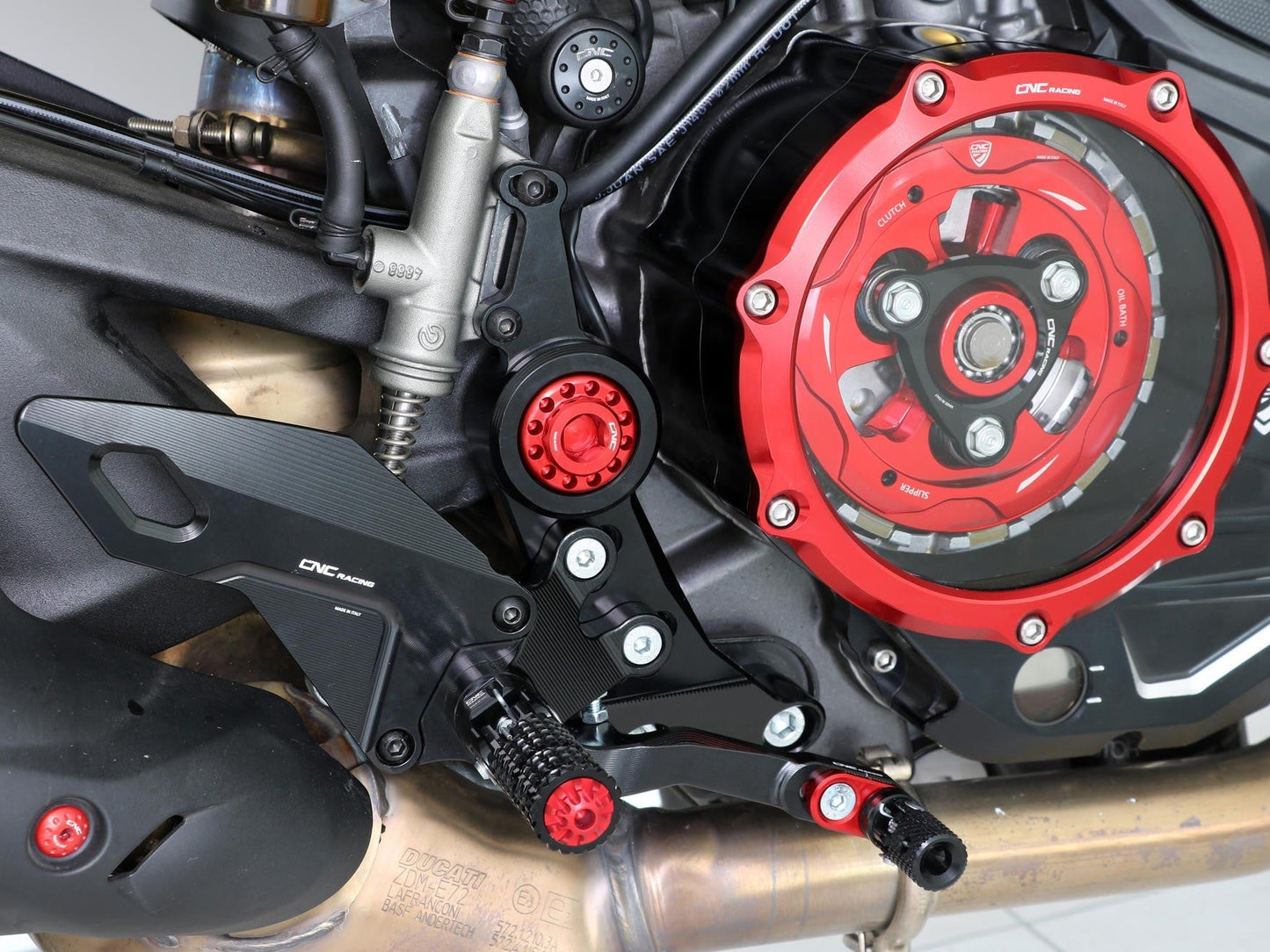 PE433 - CNC RACING Ducati Monster 950 / 937 (2021+) Adjustable Rearset – Accessories in the Factory Racing Motorcycle Aftermarket Accessories and Parts Online Shop