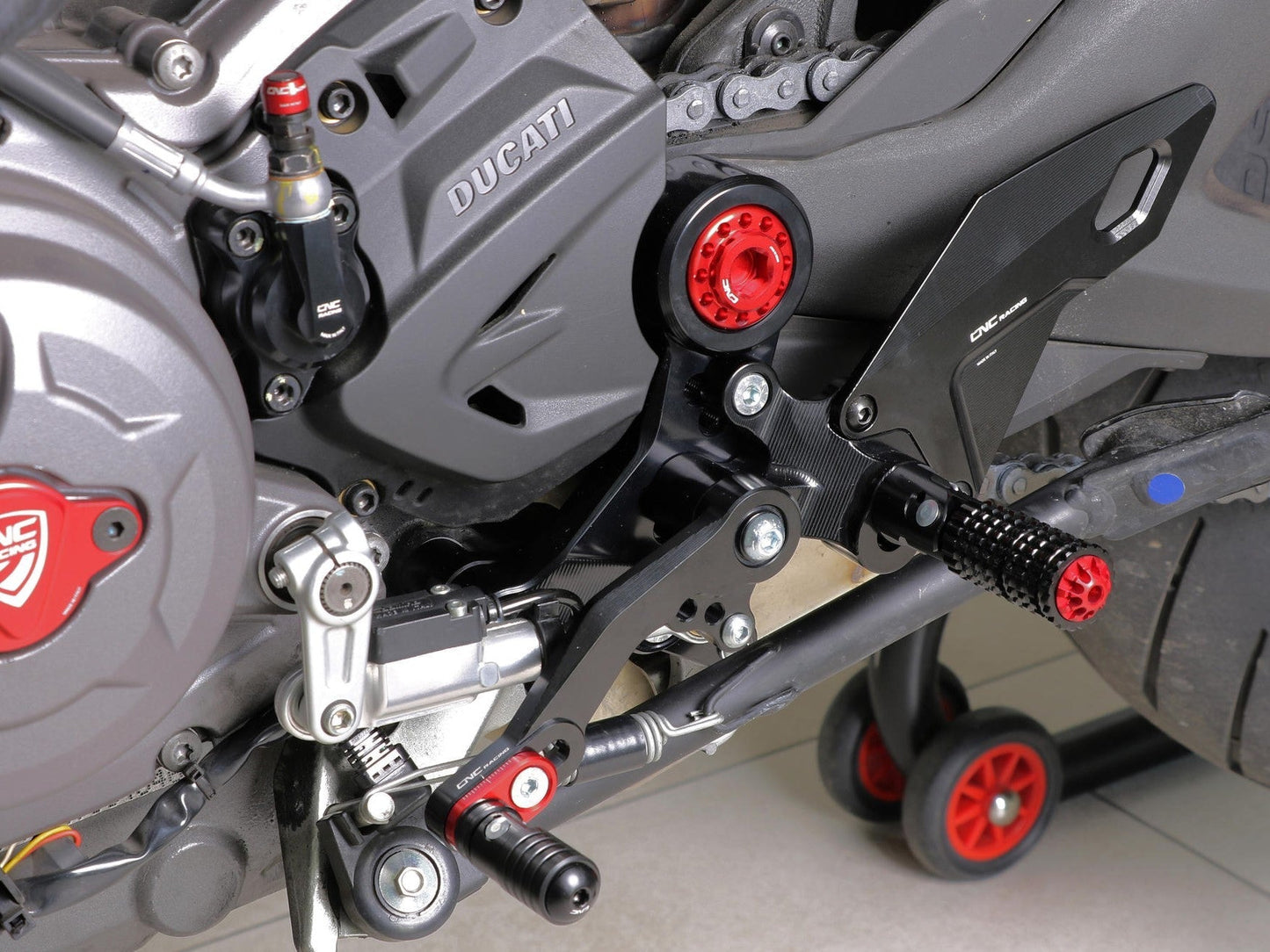 PE433 - CNC RACING Ducati Monster 950 / 937 (2021+) Adjustable Rearset – Accessories in the Factory Racing Motorcycle Aftermarket Accessories and Parts Online Shop