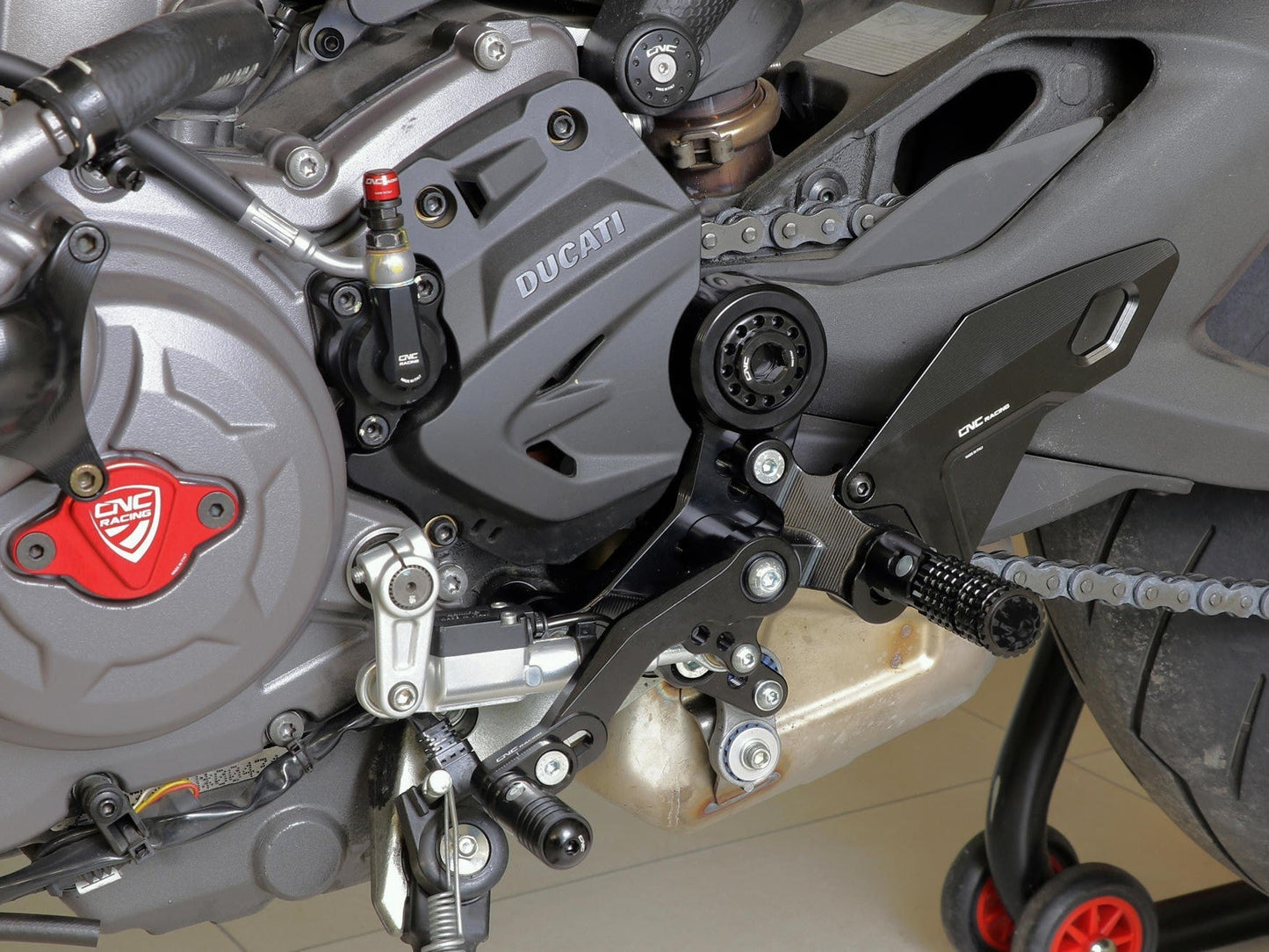 PE433 - CNC RACING Ducati Monster 950 / 937 (2021+) Adjustable Rearset – Accessories in the Factory Racing Motorcycle Aftermarket Accessories and Parts Online Shop