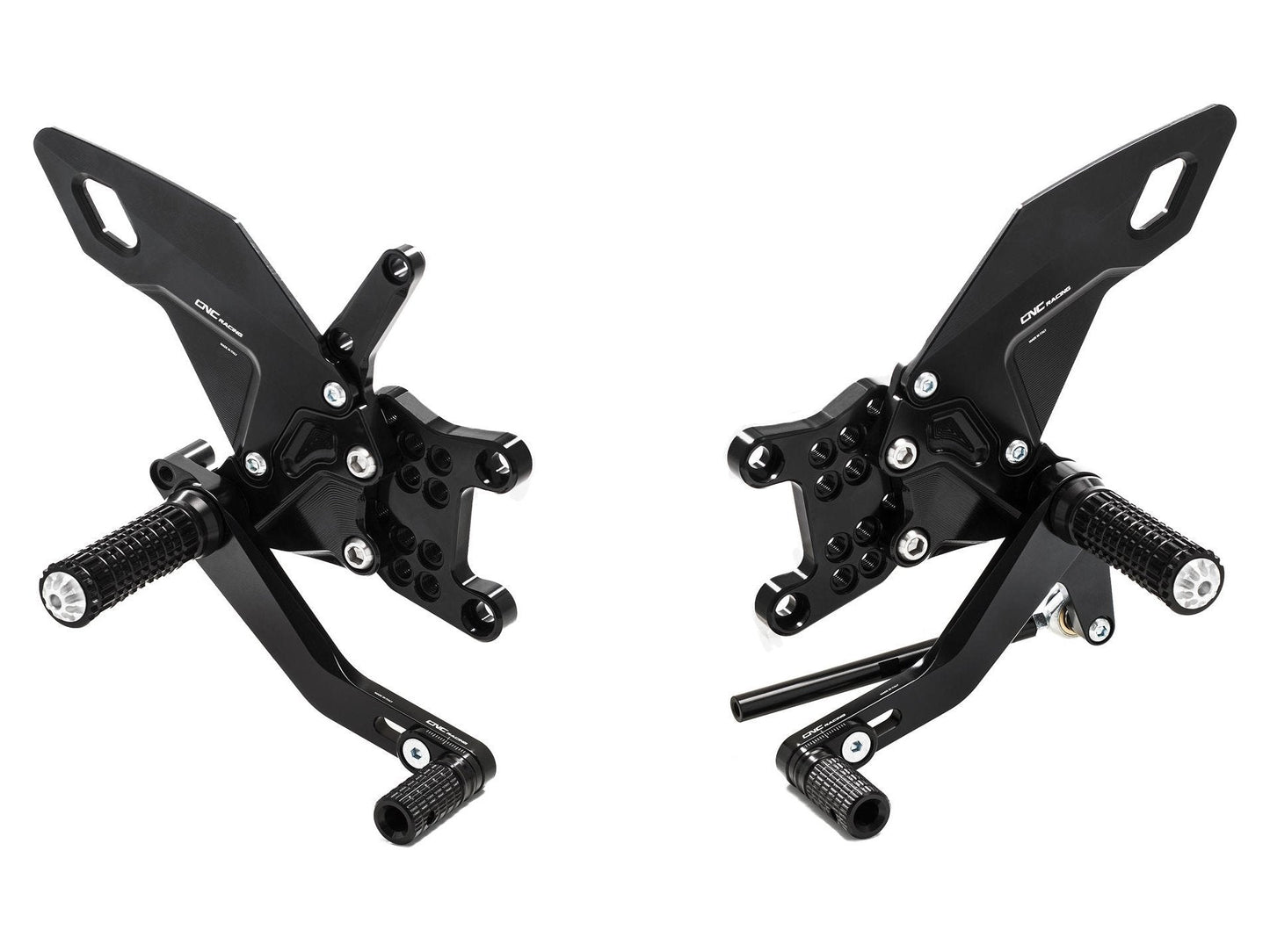 PE505 - CNC RACING Aprilia RSV4 / Tuono V4 (09/16) Adjustable Rearset "Easy" – Accessories in the Factory Racing Motorcycle Aftermarket Accessories and Parts Online Shop