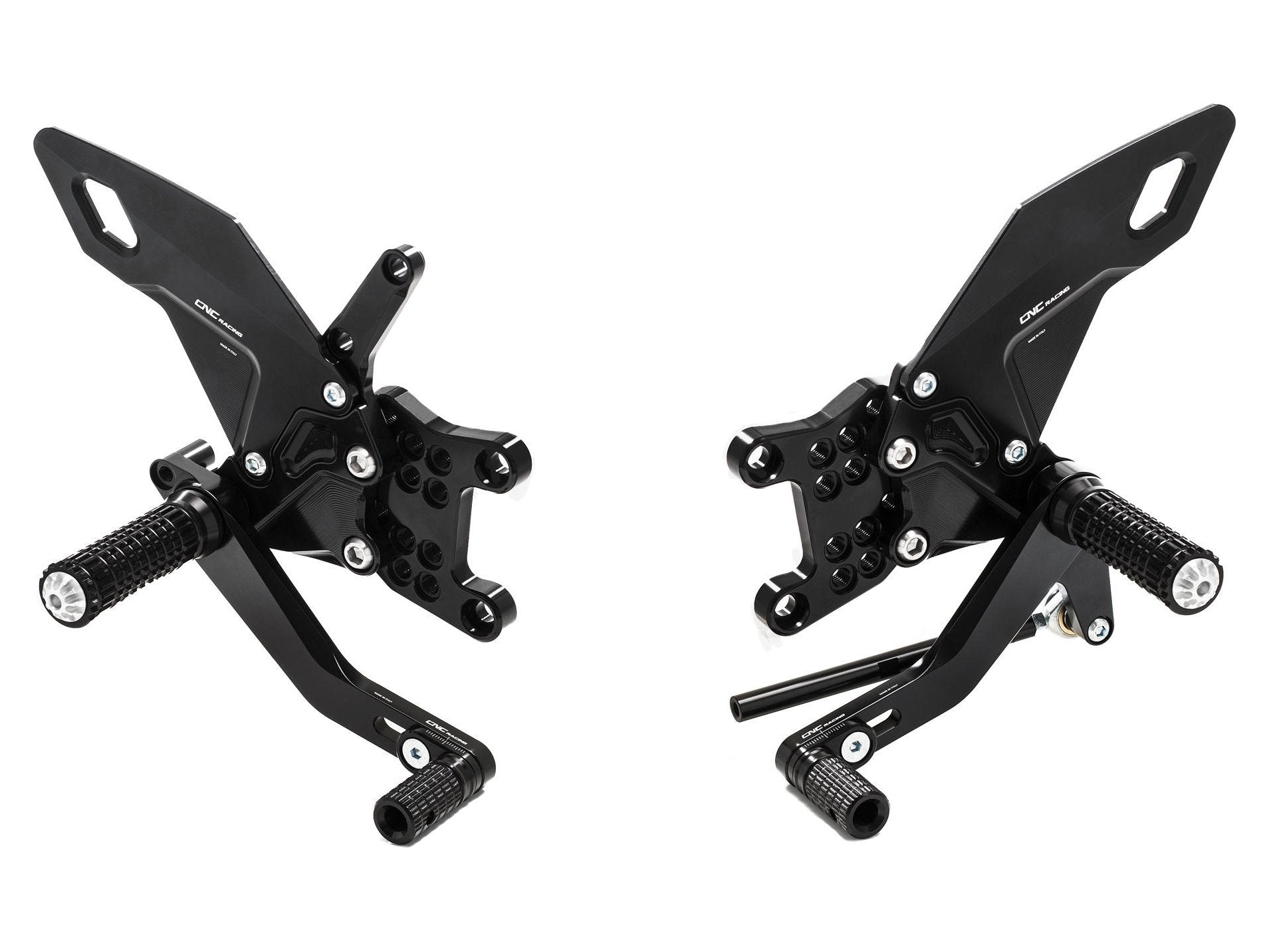 PE505 - CNC RACING Aprilia RSV4 / Tuono V4 (09/16) Adjustable Rearset "Easy" – Accessories in the Factory Racing Motorcycle Aftermarket Accessories and Parts Online Shop