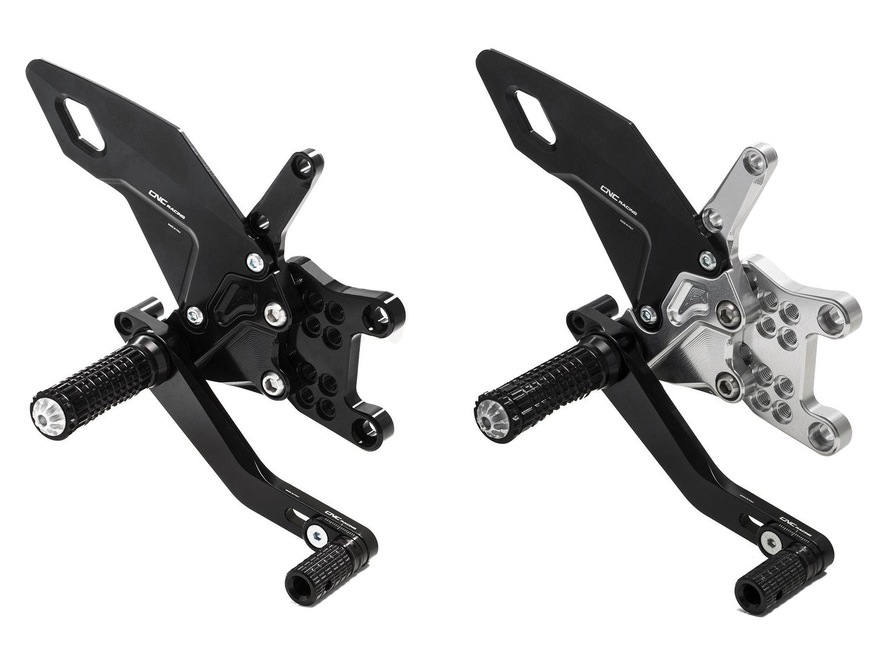 PE505 - CNC RACING Aprilia RSV4 / Tuono V4 (09/16) Adjustable Rearset "Easy" – Accessories in the Factory Racing Motorcycle Aftermarket Accessories and Parts Online Shop