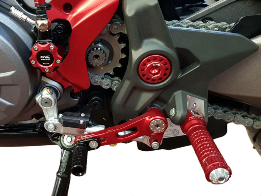 PEC01 - CNC RACING Ducati Monster / SuperSport "Slide" Rider Control Levers – Accessories in the Factory Racing Motorcycle Aftermarket Accessories and Parts Online Shop