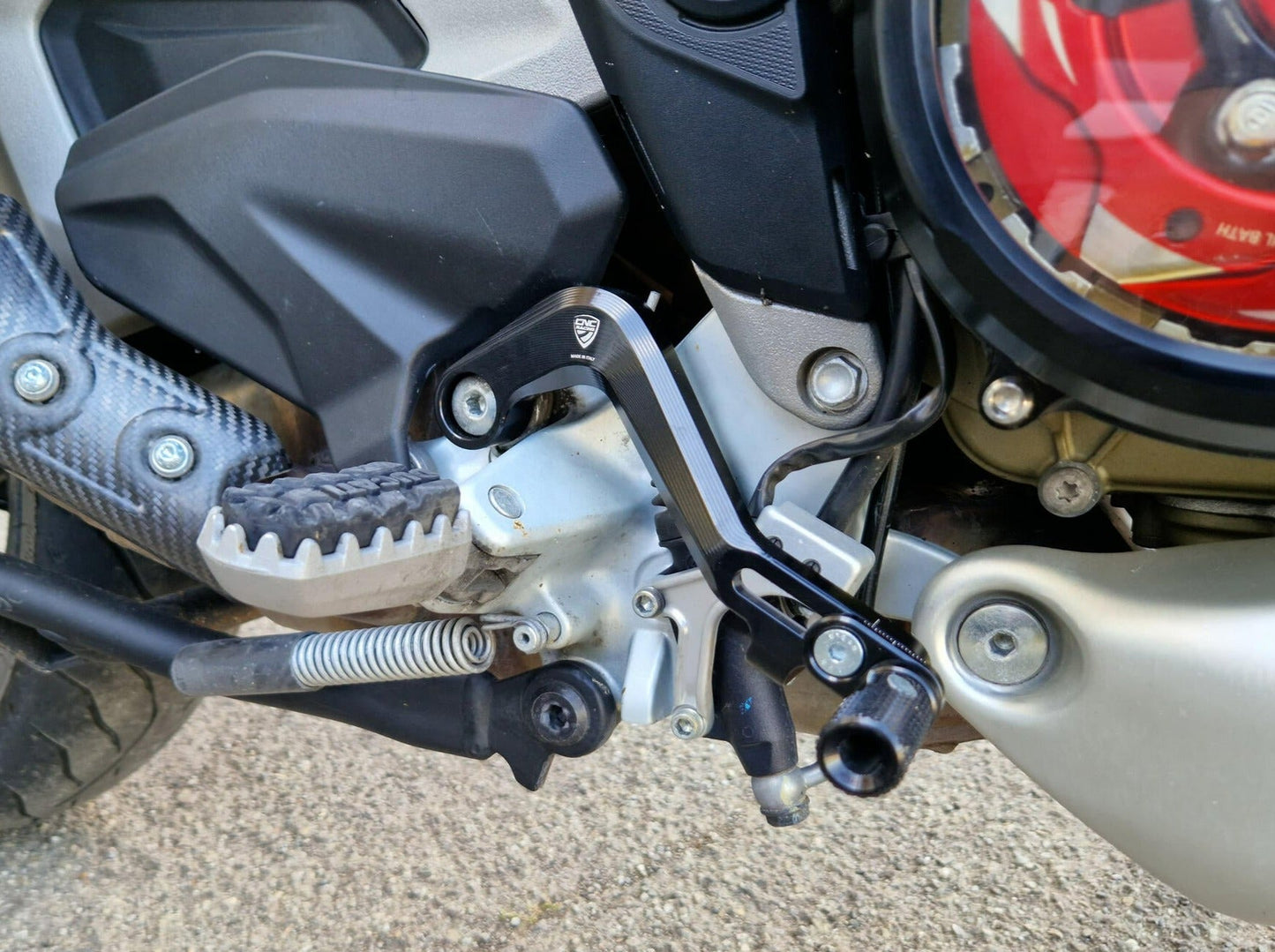 PEC05 - CNC RACING Ducati Multistrada V4 / V4 S / V4 Pikes Peak (2021+) Rear Brake Lever "Slide" – Accessories in the Factory Racing Motorcycle Aftermarket Accessories and Parts Online Shop