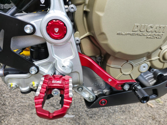 PEC08 - CNC RACING Ducati Hypermotard 698 Mono (2024+) Rear Brake Lever "Slide" – Accessories in the Factory Racing Motorcycle Aftermarket Accessories and Parts Online Shop
