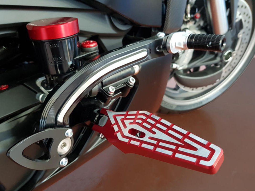PEP03S - CNC RACING Ducati XDiavel Folding Footpegs (pilot; bi-color) – Accessories in the Factory Racing Motorcycle Aftermarket Accessories and Parts Online Shop