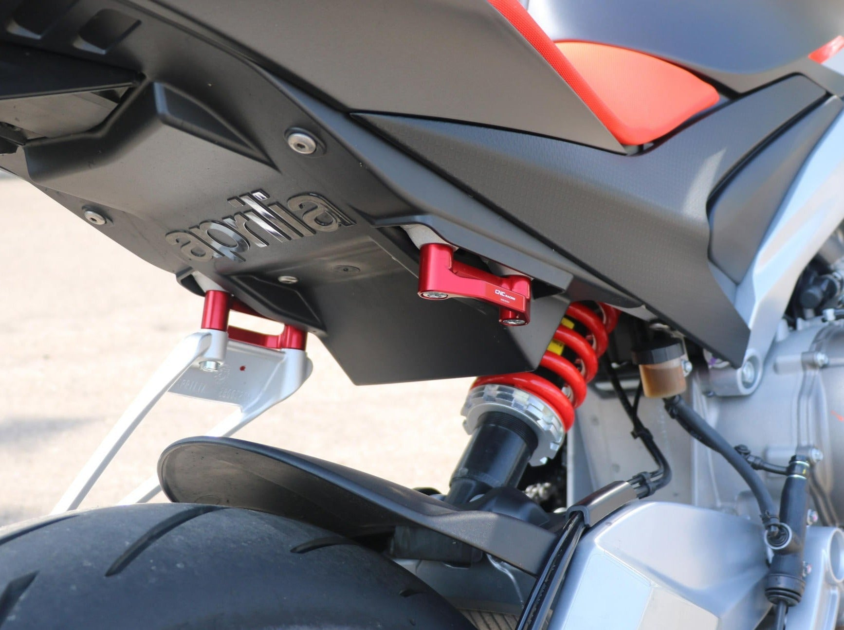 PET53 - CNC RACING Aprilia RS 660 (21/22) Rear Footrest Blanking Plates – Accessories in the Factory Racing Motorcycle Aftermarket Accessories and Parts Online Shop