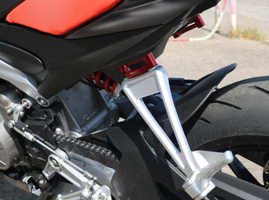 PET53 - CNC RACING Aprilia RS 660 (21/22) Rear Footrest Blanking Plates – Accessories in the Factory Racing Motorcycle Aftermarket Accessories and Parts Online Shop