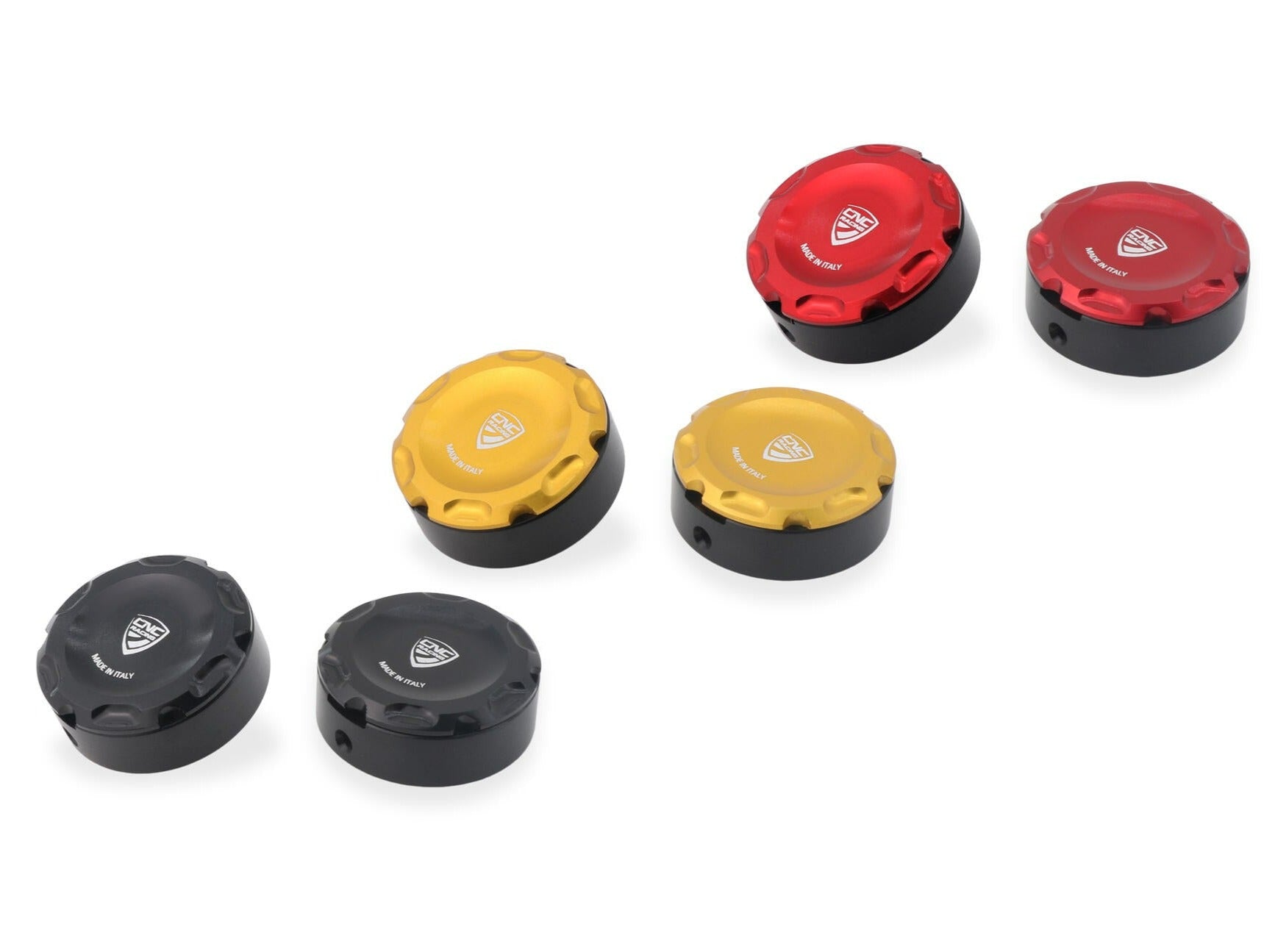 PEV07 - CNC RACING Ducati Hypermotard 698 Mono (2024+) OEM Rearset Central Bolts Caps Kit – Accessories in the Factory Racing Motorcycle Aftermarket Accessories and Parts Online Shop