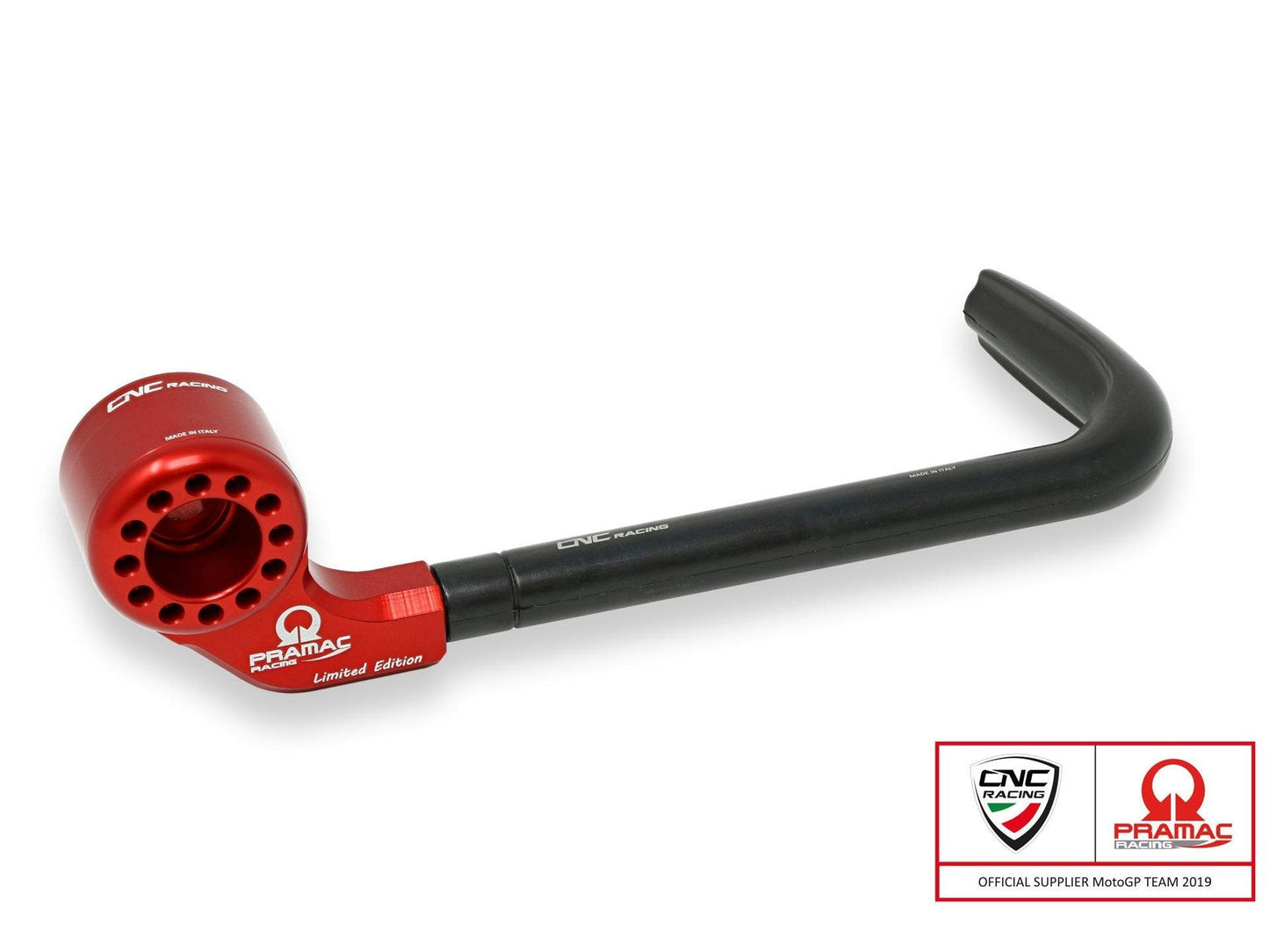 PL100PR - CNC RACING Ducati Monster 950 / Streetfighter V2 (2021+) Racing Brake Lever Guard (Pramac edition; including adapter) – Accessories in the Factory Racing Motorcycle Aftermarket Accessories and Parts Online Shop
