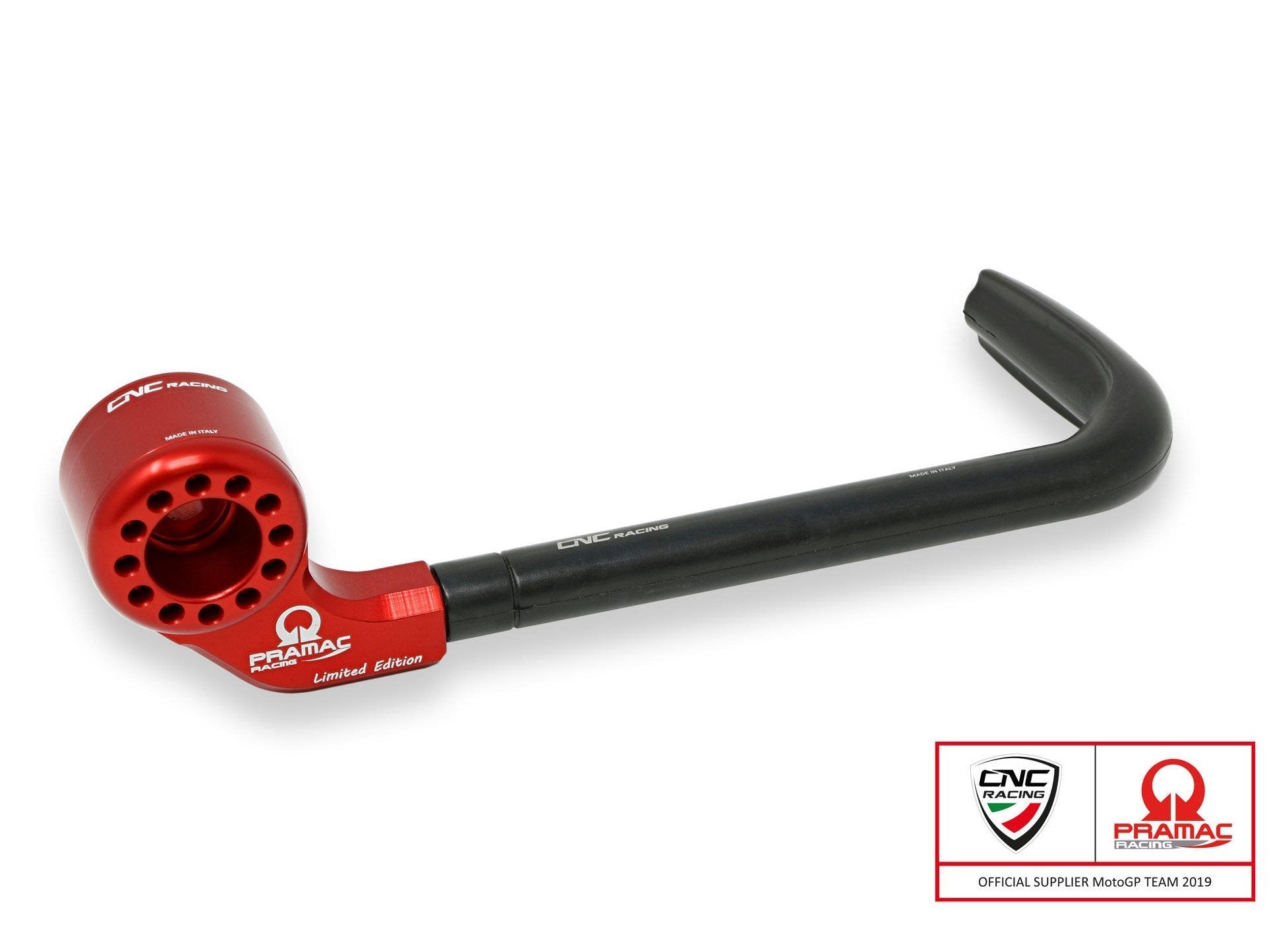 PL100PR - CNC RACING Ducati Monster 950 / Streetfighter V2 (2021+) Racing Brake Lever Guard (Pramac edition; including adapter) – Accessories in the Factory Racing Motorcycle Aftermarket Accessories and Parts Online Shop
