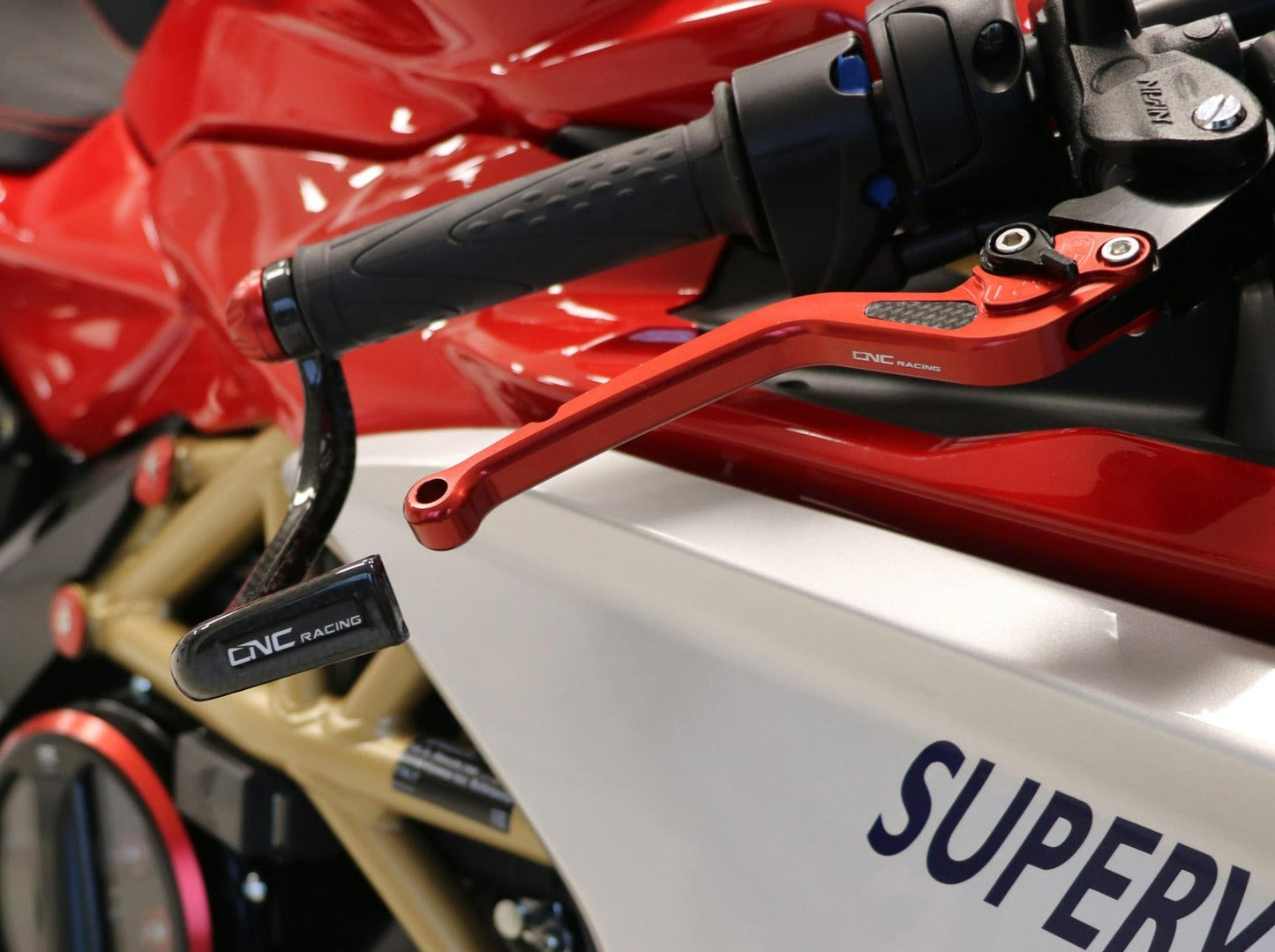 PL150 - CNC RACING Yamaha Carbon Racing Brake Lever Guard (including adapter) – Accessories in the Factory Racing Motorcycle Aftermarket Accessories and Parts Online Shop