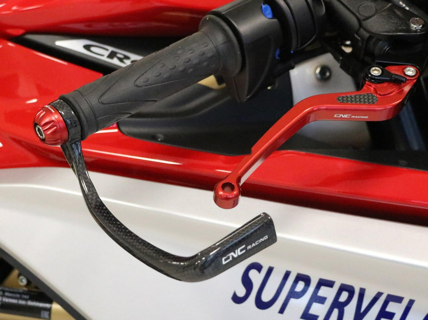 PL150 - CNC RACING Yamaha Carbon Racing Brake Lever Guard (including adapter) – Accessories in the Factory Racing Motorcycle Aftermarket Accessories and Parts Online Shop