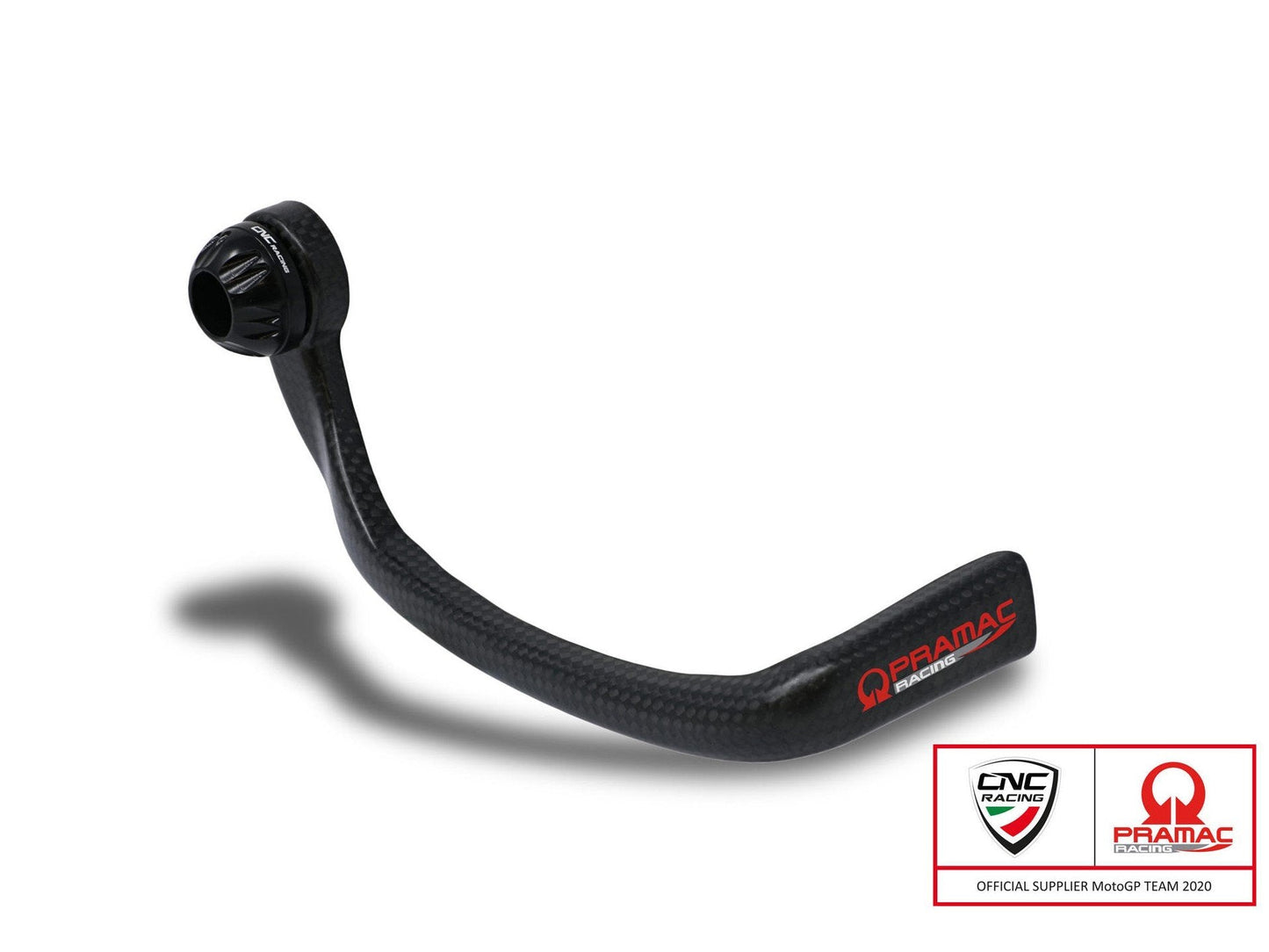 PL150PR - CNC RACING Ducati Panigale V2 Carbon Racing Brake Lever Guard (Pramac edition; including adapter)