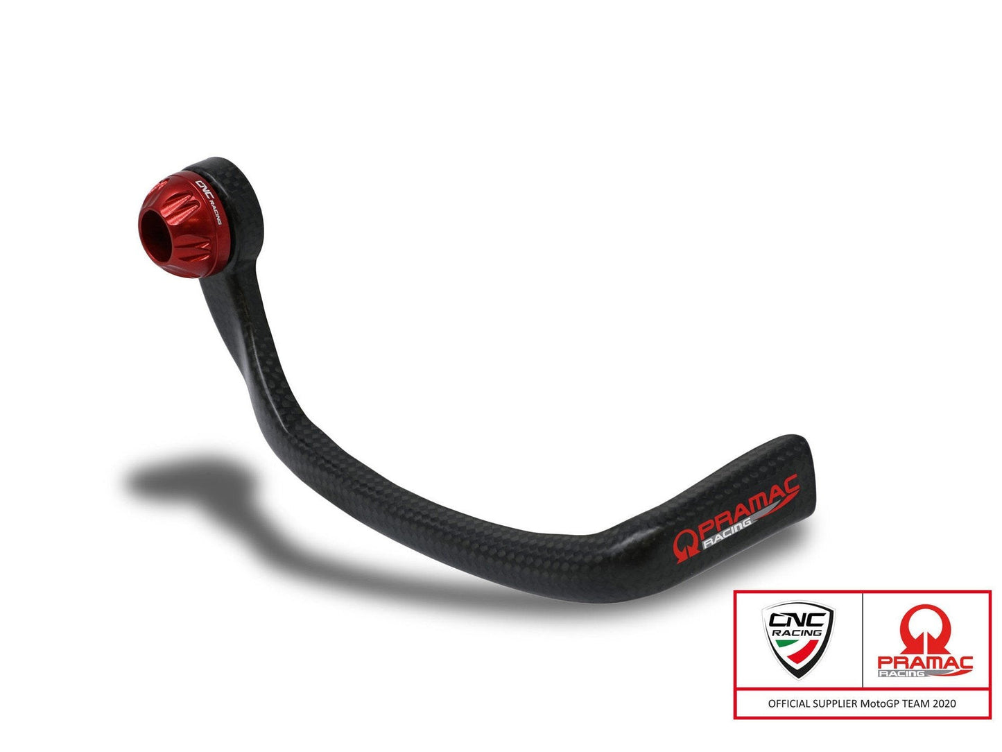 PL150PR - CNC RACING Ducati Monster 950 / Streetfighter V2 (2021+) Carbon Racing Brake Lever Guard (Pramac edition; including adapter) – Accessories in the Factory Racing Motorcycle Aftermarket Accessories and Parts Online Shop