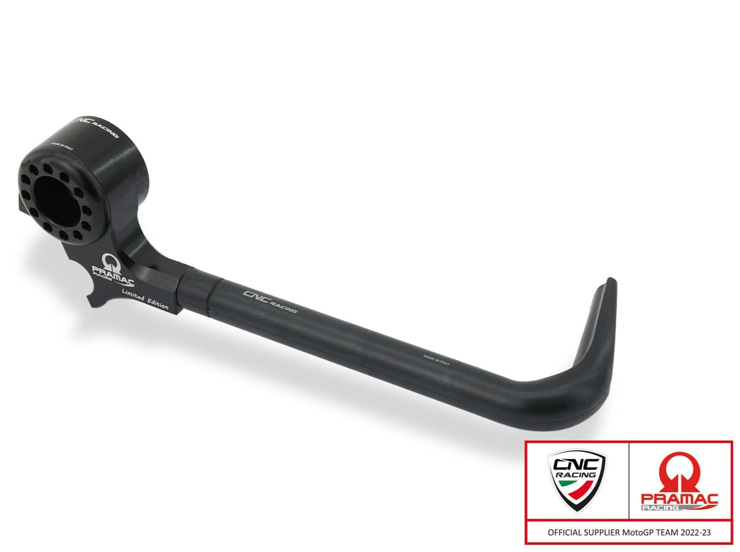 PLM01PR - CNC RACING Aprilia RSV4 Racing Brake Lever Guard (Pramac edition; including adapter)