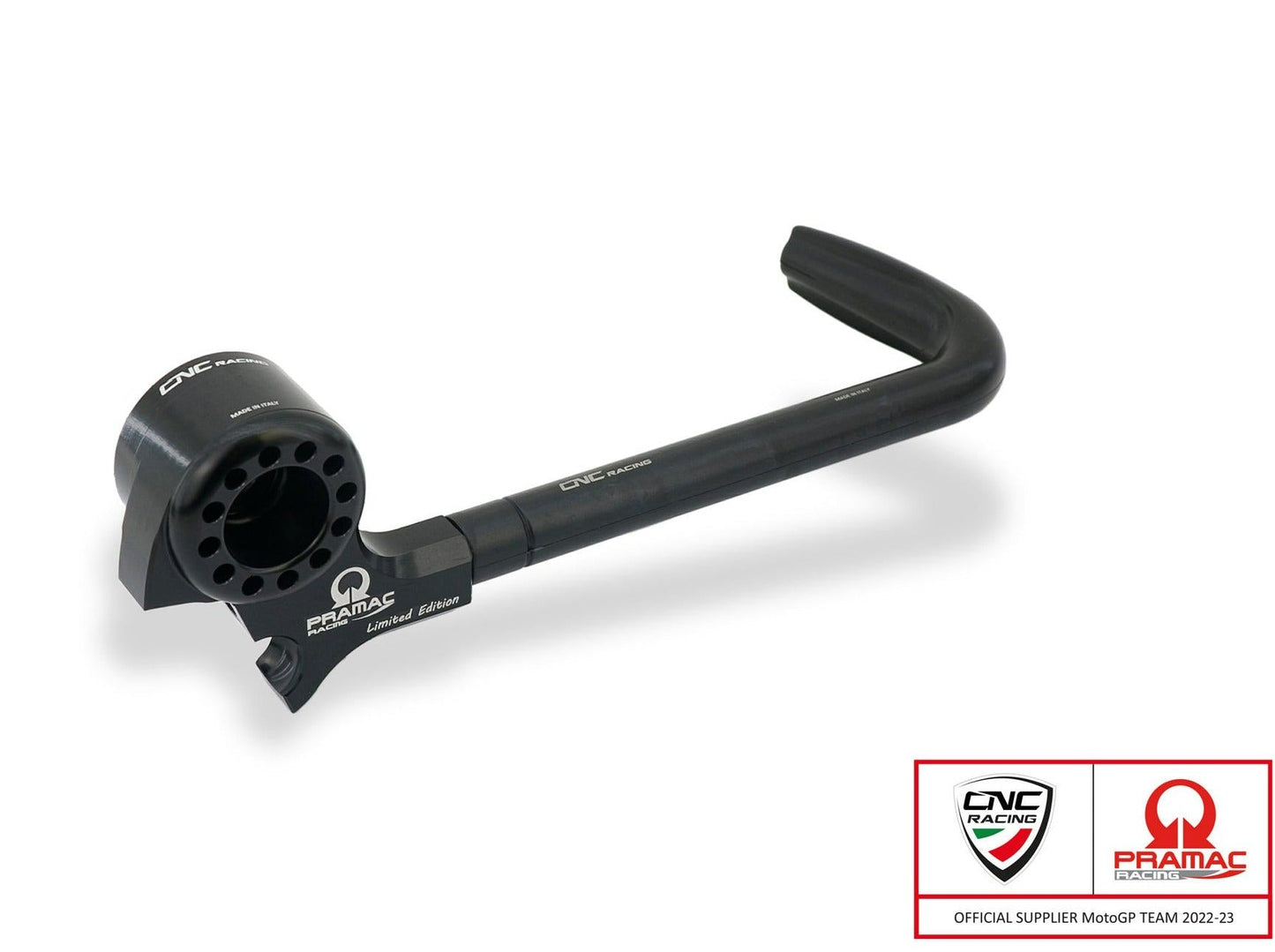 PLM01PR - CNC RACING Ducati Monster 950 / Streetfighter V2 (2021+) Racing Brake Lever Guard (Pramac edition; including adapter) – Accessories in the Factory Racing Motorcycle Aftermarket Accessories and Parts Online Shop