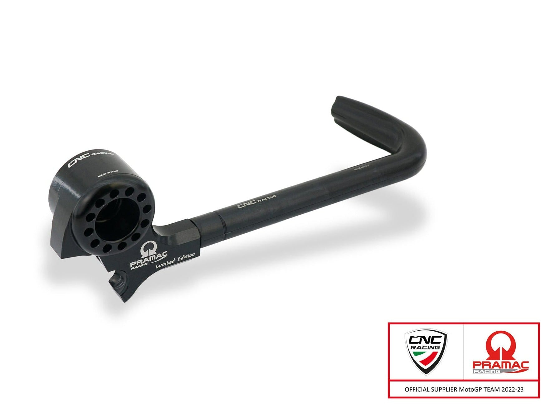 PLM01PR - CNC RACING Ducati Monster 950 / Streetfighter V2 (2021+) Racing Brake Lever Guard (Pramac edition; including adapter) – Accessories in the Factory Racing Motorcycle Aftermarket Accessories and Parts Online Shop