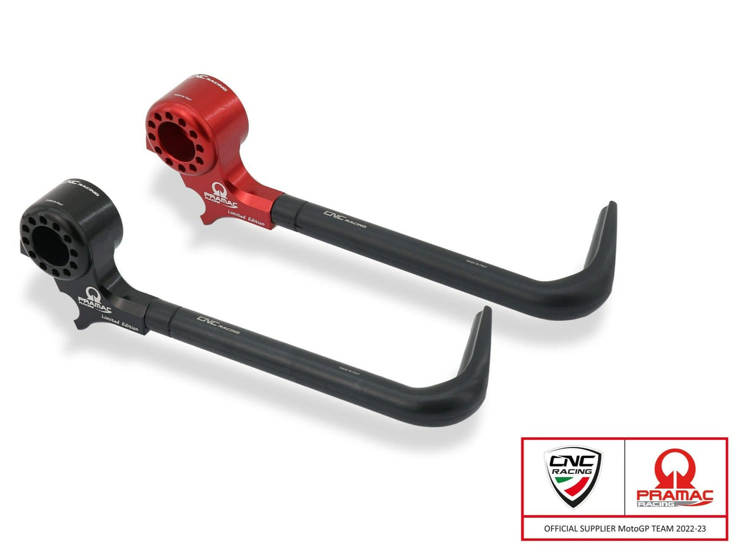 PLM01PR - CNC RACING Aprilia RSV4 Racing Brake Lever Guard (Pramac edition; including adapter)