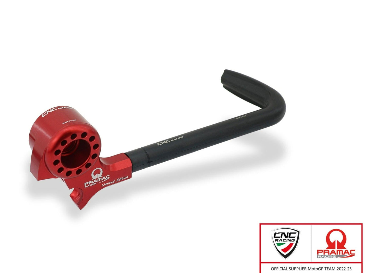 PLM01PR - CNC RACING Aprilia RSV4 Racing Brake Lever Guard (Pramac edition; including adapter)