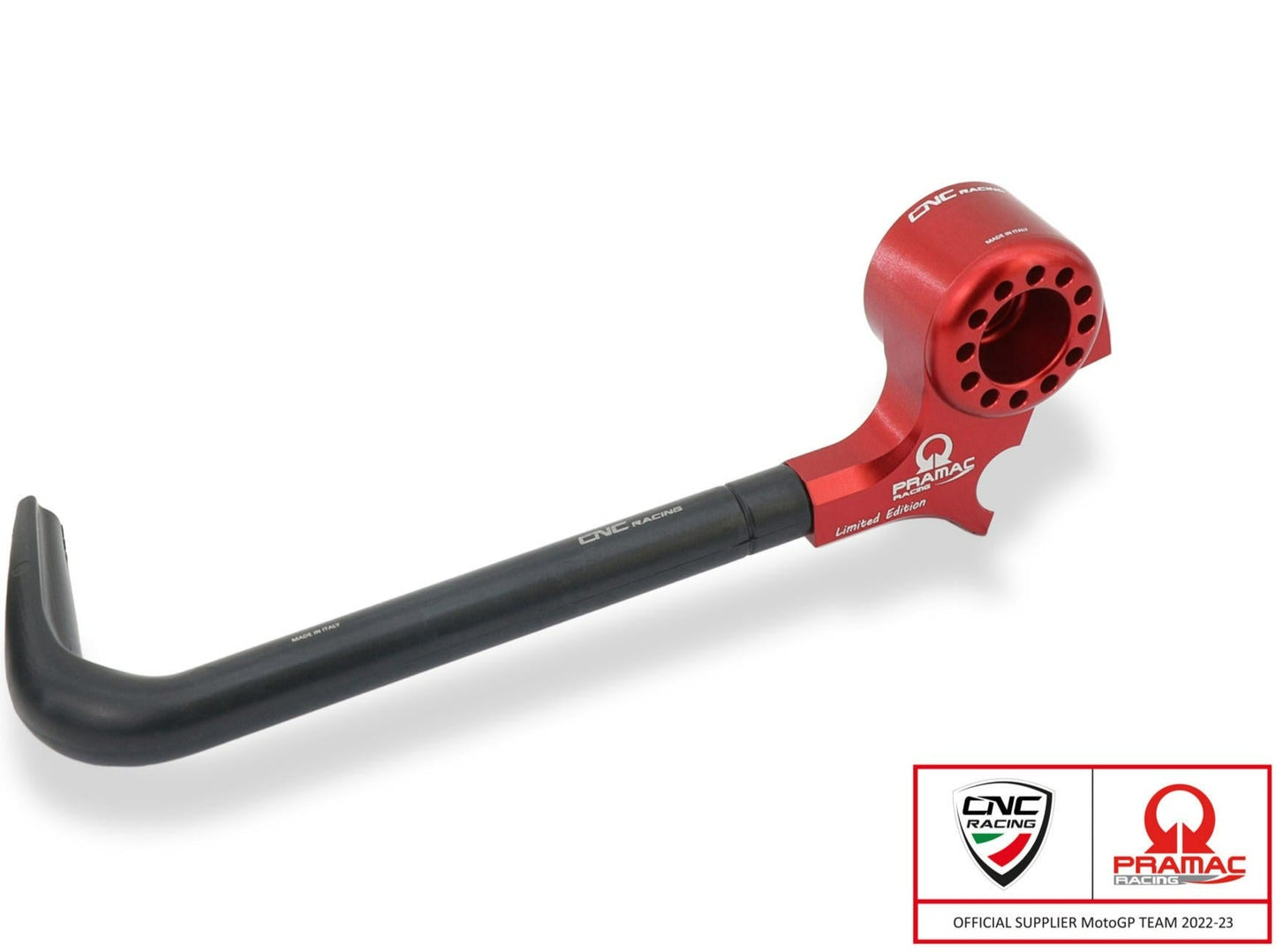PLM02PR - CNC RACING BMW S1000RR (09/18) Racing Brake Lever Guard (Pramac edition; including adapter) – Accessories in the Factory Racing Motorcycle Aftermarket Accessories and Parts Online Shop