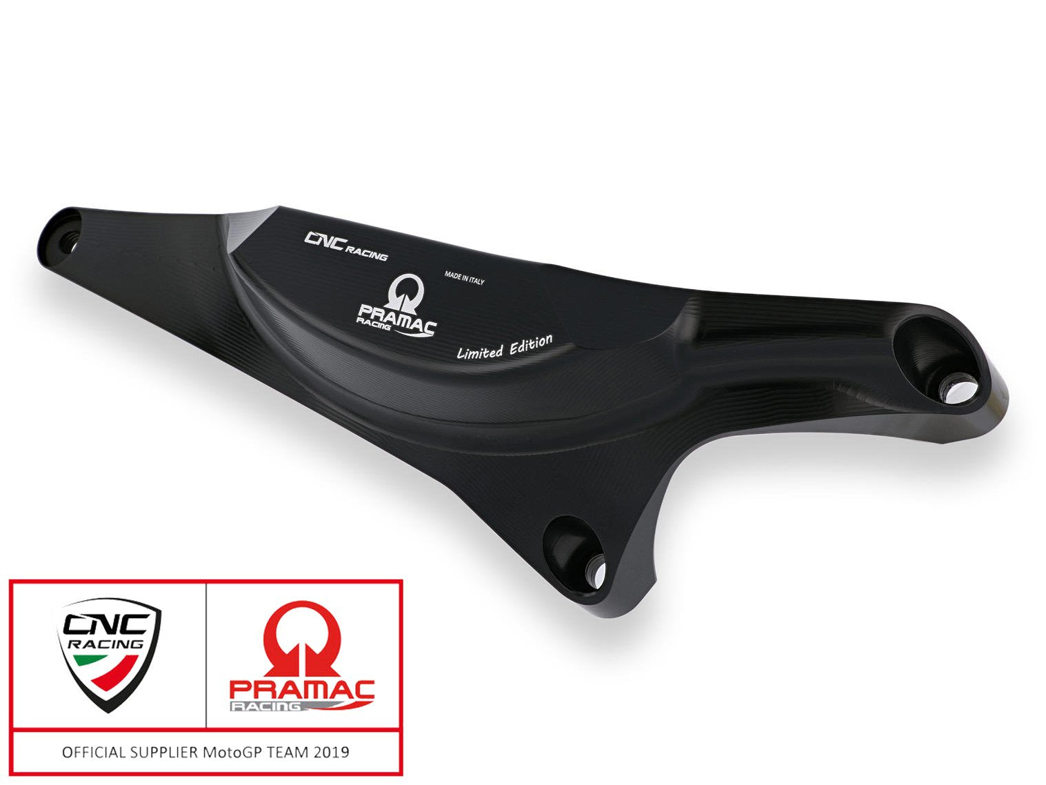 PR302PR - CNC RACING Ducati Panigale 1199/1299 Alternator Cover "RPS" (left side; Pramac Racing Limited Edition) – Accessories in the Factory Racing Motorcycle Aftermarket Accessories and Parts Online Shop