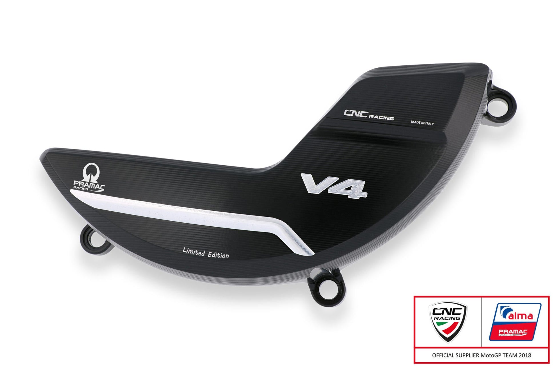 PR310PR - CNC RACING Ducati Multistrada V4 RS / Panigale V4 / Streetfighter V4 Clutch Cover Guard (Pramac edition) – Accessories in the Factory Racing Motorcycle Aftermarket Accessories and Parts Online Shop