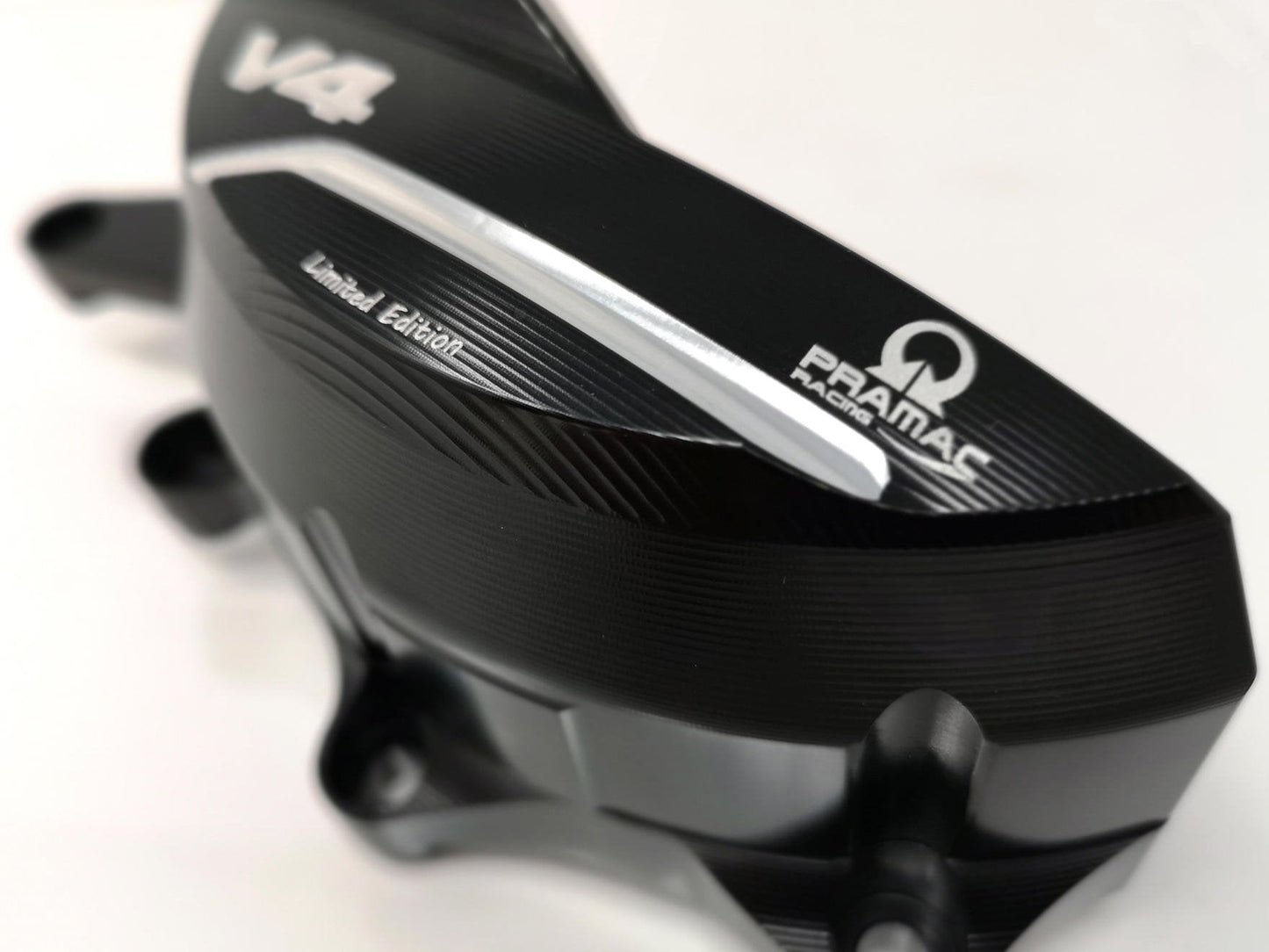 PR311PR - CNC RACING Ducati Panigale V4 / Streetfighter (2018+) Generator Cover Guard (Pramac Racing Limited Edition) – Accessories in the Factory Racing Motorcycle Aftermarket Accessories and Parts Online Shop