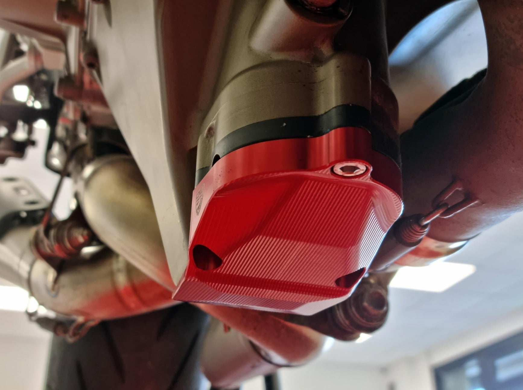 PR320 - CNC RACING Ducati Panigale V4 / Streetfighter V4 Oil Pan Protector – Accessories in the Factory Racing Motorcycle Aftermarket Accessories and Parts Online Shop