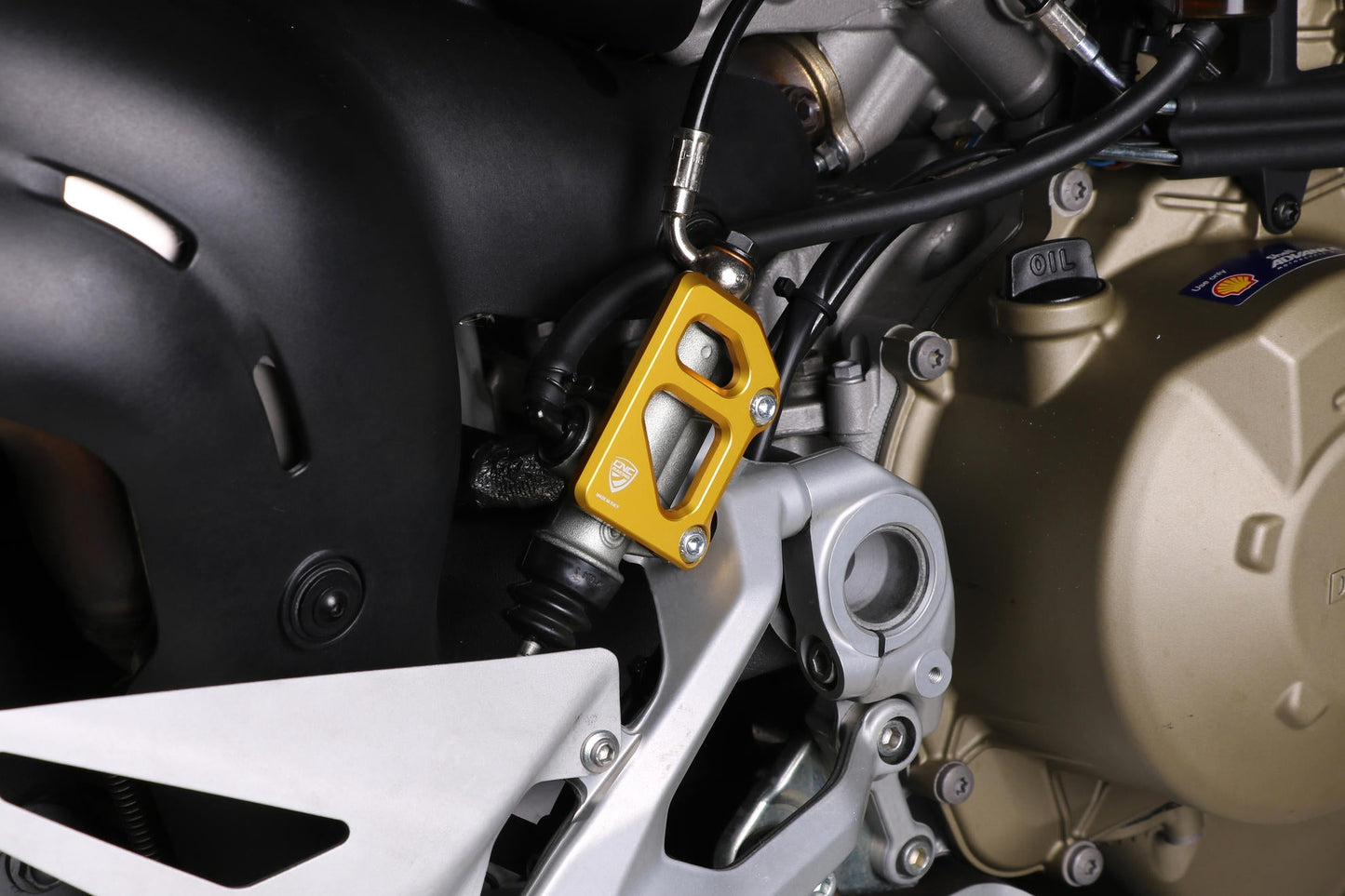 PR325 - CNC RACING Ducati / Moto Guzzi Rear Brake Master Cylinder Protector (for OEM rearset) – Accessories in the Factory Racing Motorcycle Aftermarket Accessories and Parts Online Shop