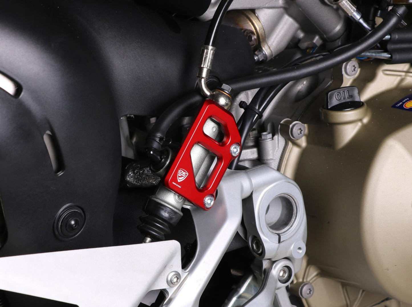 PR325 - CNC RACING Ducati / Moto Guzzi Rear Brake Master Cylinder Protector (for OEM rearset) – Accessories in the Factory Racing Motorcycle Aftermarket Accessories and Parts Online Shop