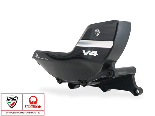 PR327PR - CNC RACING Ducati Diavel V4 (2023+) Clutch Cover Protector (Pramac edition) – Accessories in the Factory Racing Motorcycle Aftermarket Accessories and Parts Online Shop