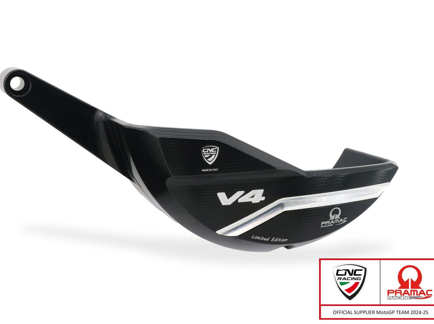 PR328PR - CNC RACING Ducati Diavel V4 (2023+) Generator Cover Protector (Pramac edition) – Accessories in the Factory Racing Motorcycle Aftermarket Accessories and Parts Online Shop