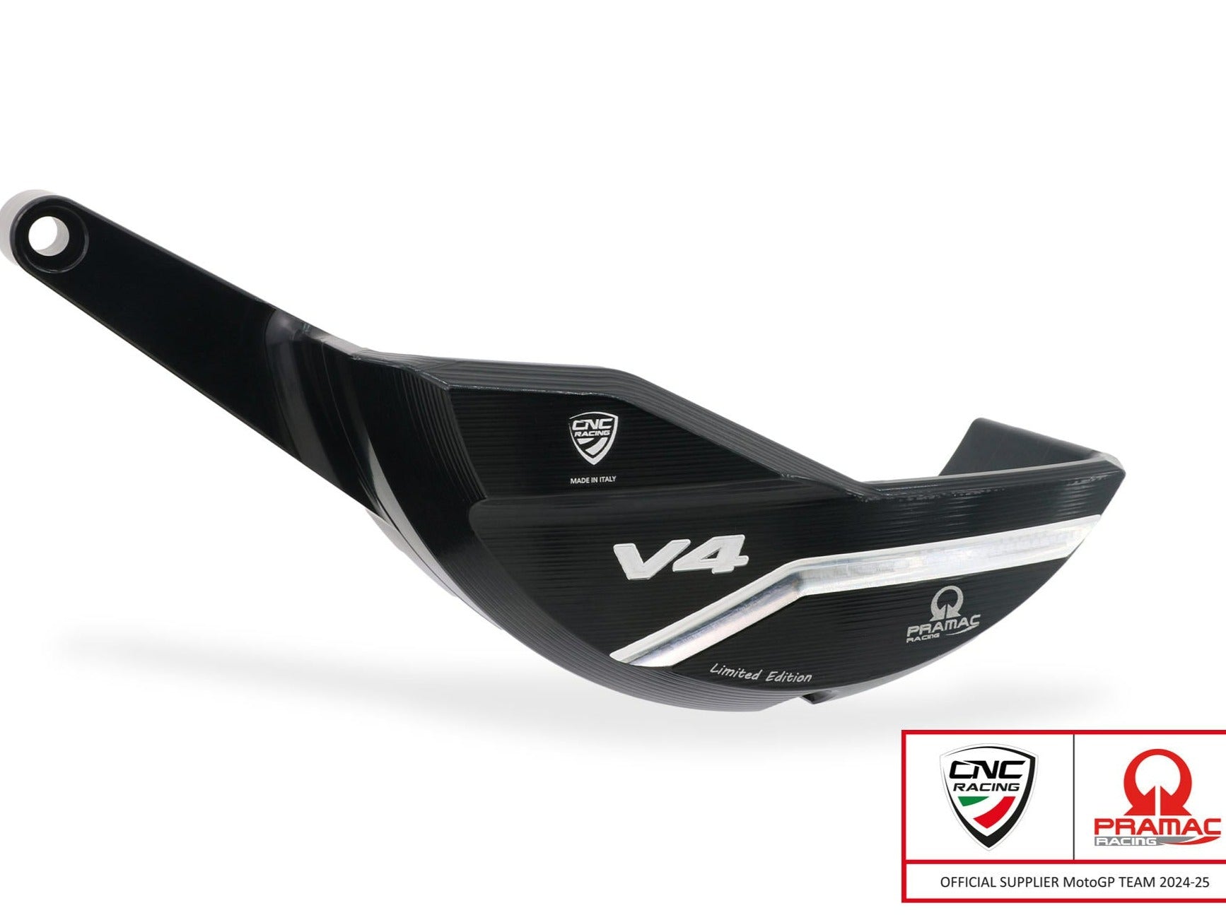 PR328PR - CNC RACING Ducati Diavel V4 (2023+) Generator Cover Protector (Pramac edition) – Accessories in the Factory Racing Motorcycle Aftermarket Accessories and Parts Online Shop