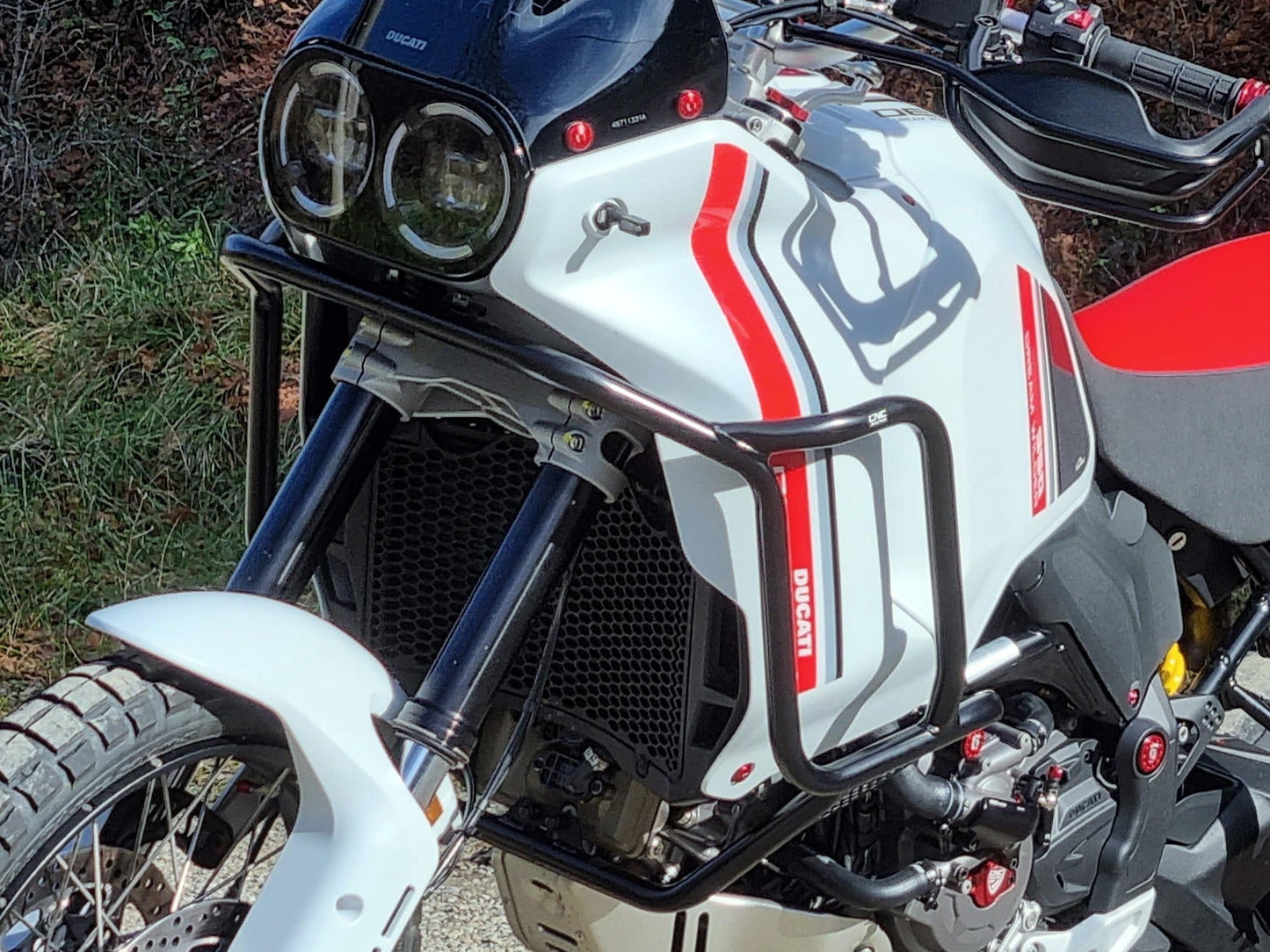 PR903 - CNC RACING Ducati DesertX (2022+) Handguards Protection – Accessories in the Factory Racing Motorcycle Aftermarket Accessories and Parts Online Shop