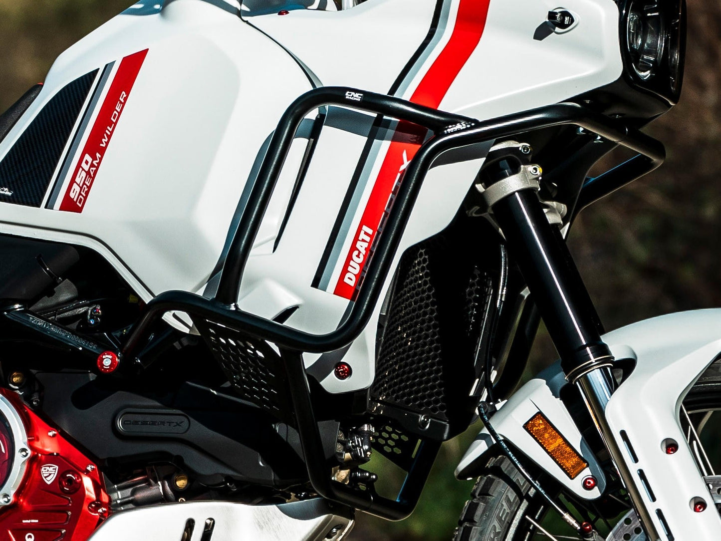 PR901 - CNC RACING Ducati DesertX (2022+) Crash Protection Bars – Accessories in the Factory Racing Motorcycle Aftermarket Accessories and Parts Online Shop