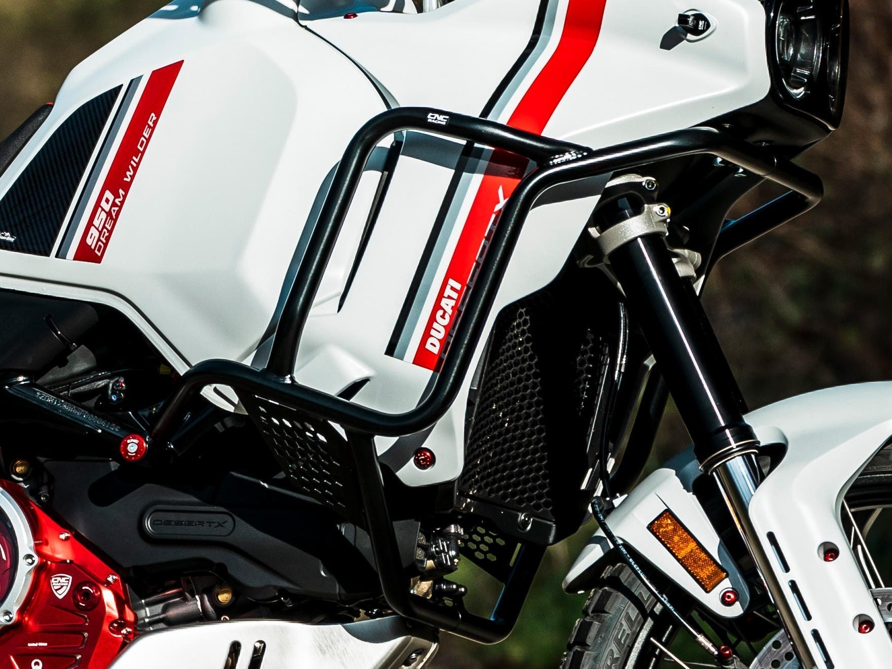 PR901 - CNC RACING Ducati DesertX (2022+) Crash Protection Bars – Accessories in the Factory Racing Motorcycle Aftermarket Accessories and Parts Online Shop