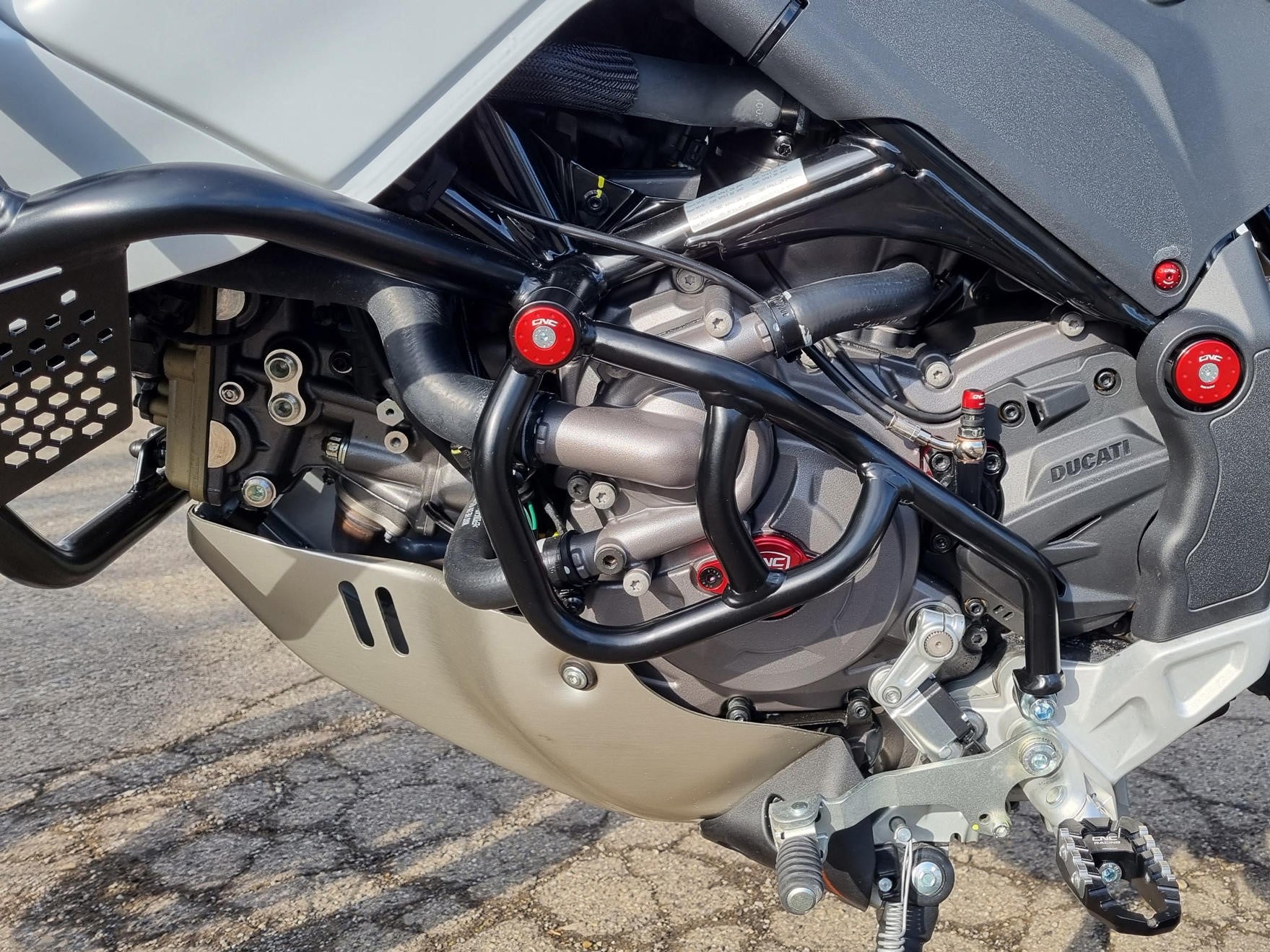PR901 - CNC RACING Ducati DesertX (2022+) Crash Protection Bars – Accessories in the Factory Racing Motorcycle Aftermarket Accessories and Parts Online Shop
