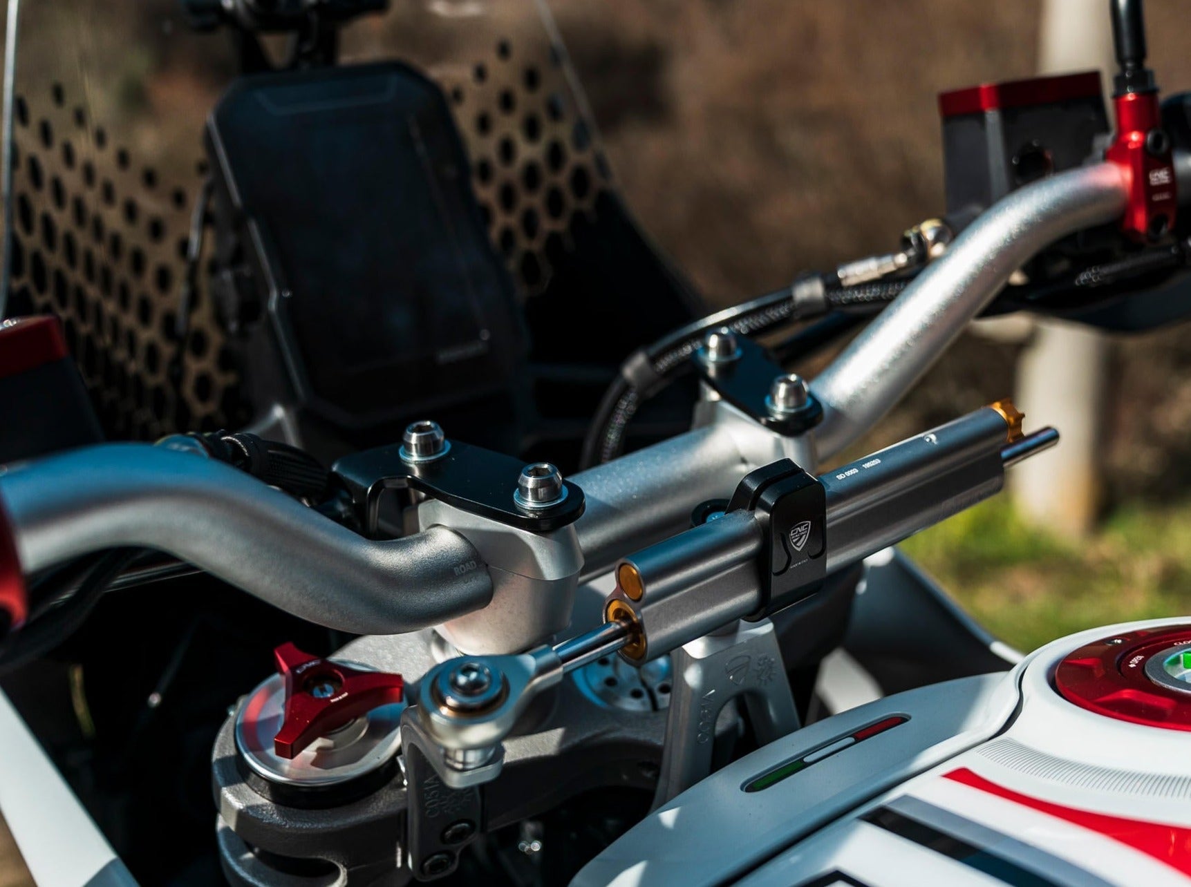 PR903 - CNC RACING Ducati DesertX (2022+) Handguards Protection – Accessories in the Factory Racing Motorcycle Aftermarket Accessories and Parts Online Shop